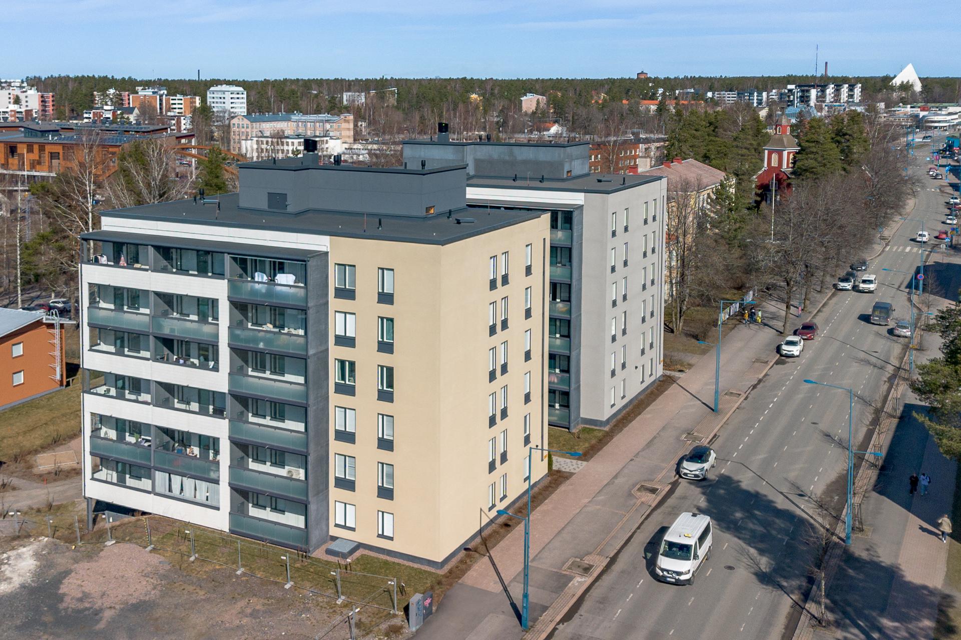 kohde ilmasta käsin