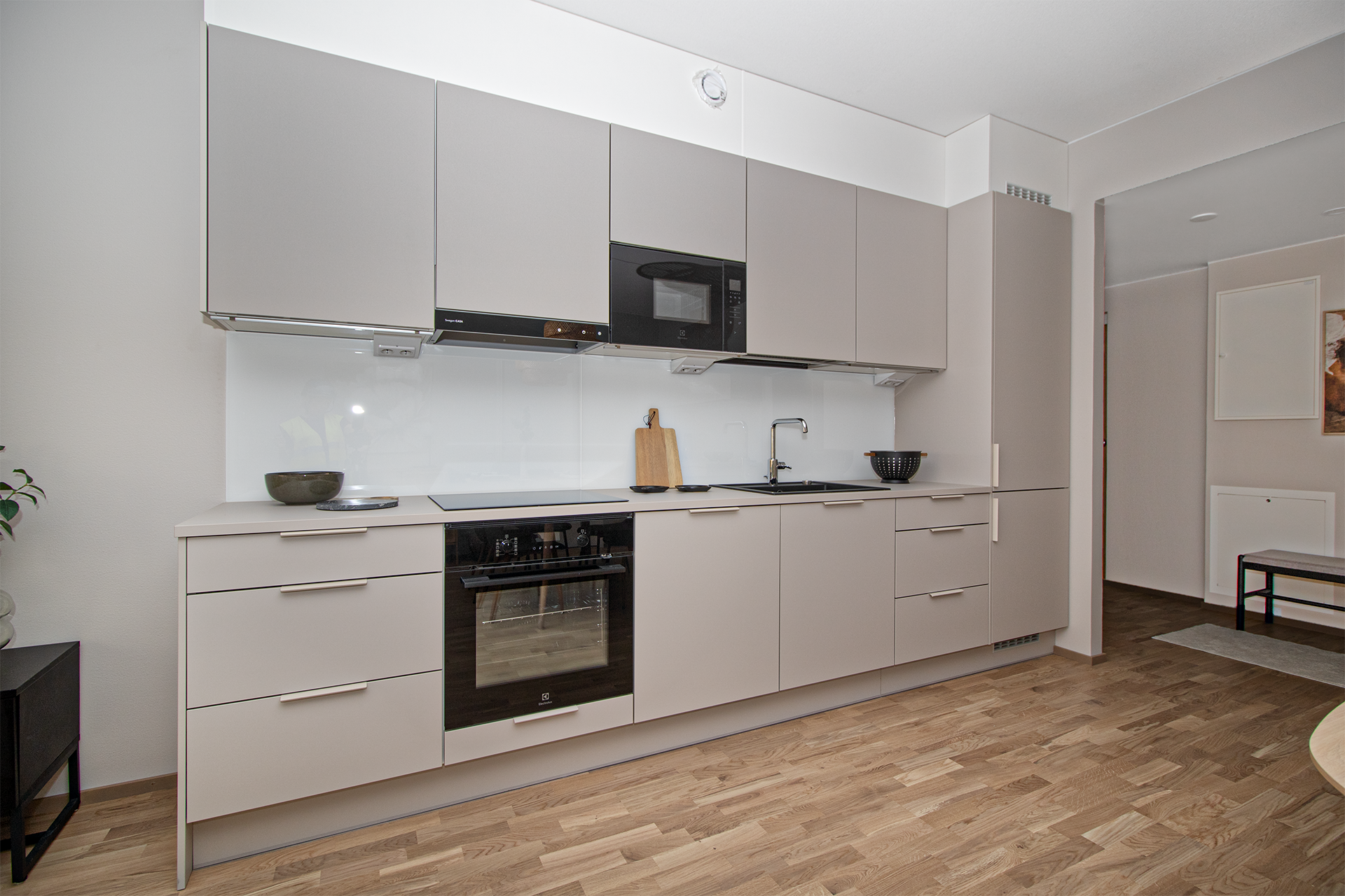 Kuva valmiista C 4 asunnosta.