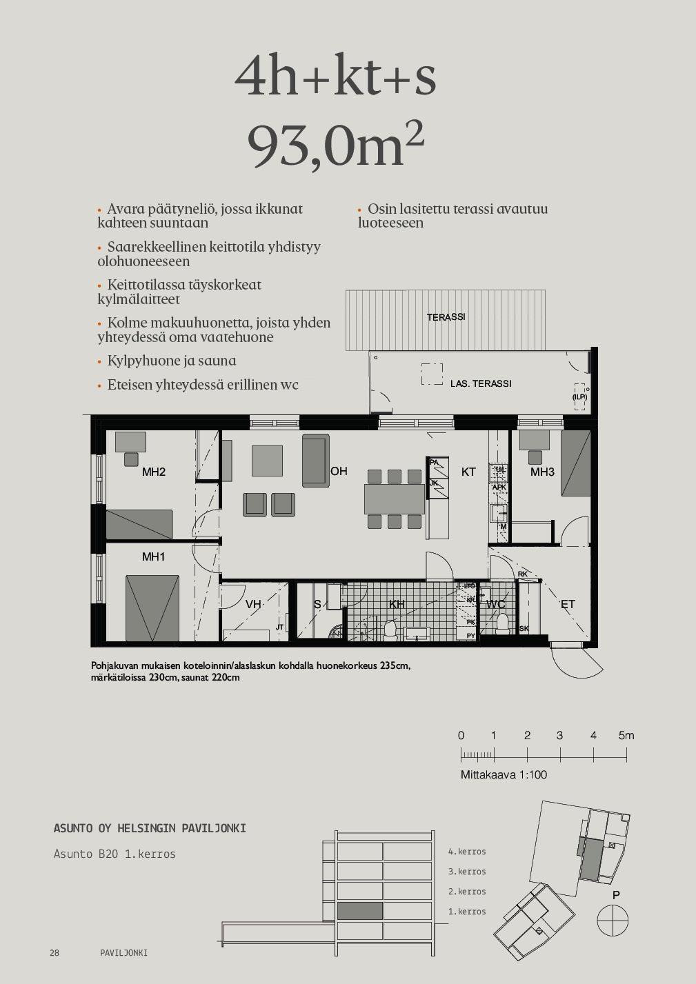 Asunnon pohjakuva