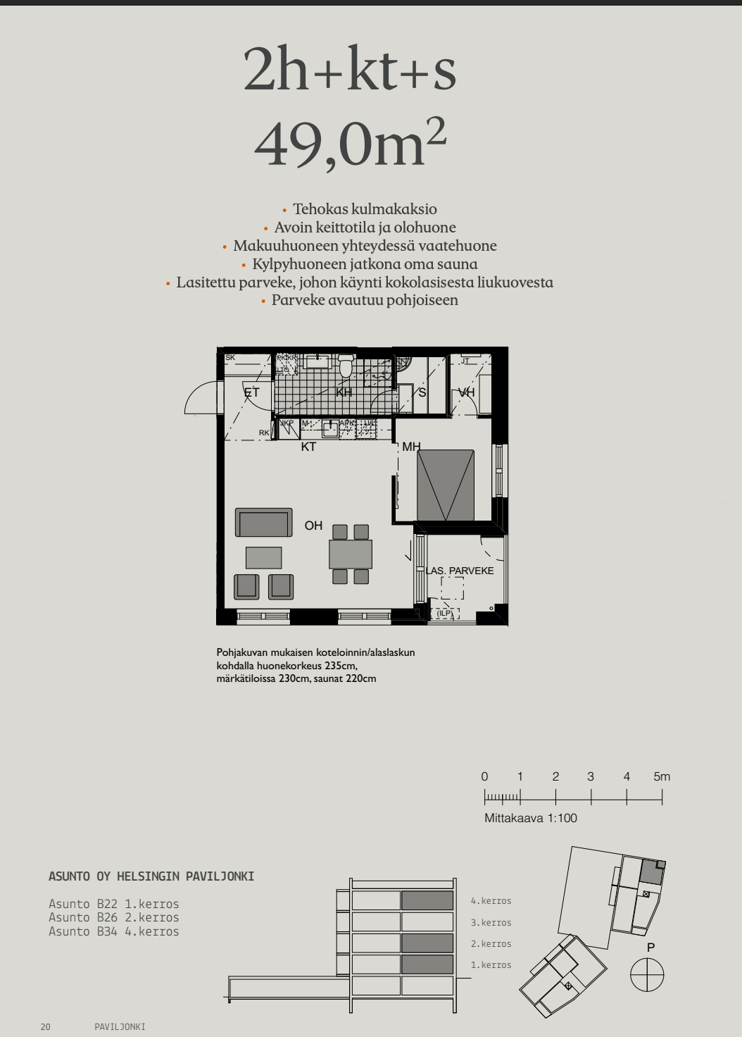 Steniuksentie 20 B 22, Etelä-Haaga, Helsinki