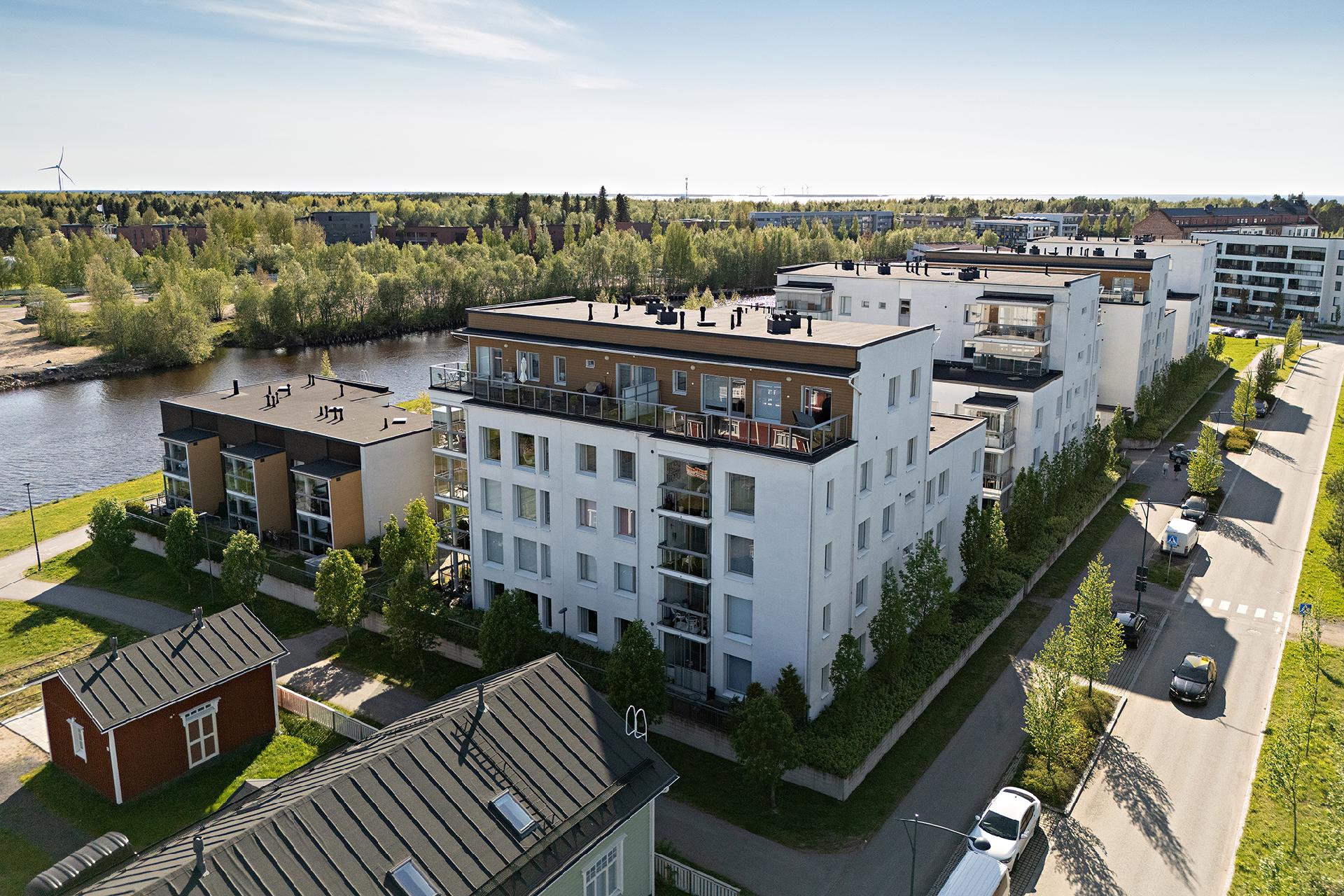 Höyrymyllyntie 18, Toppilansalmi, Oulu