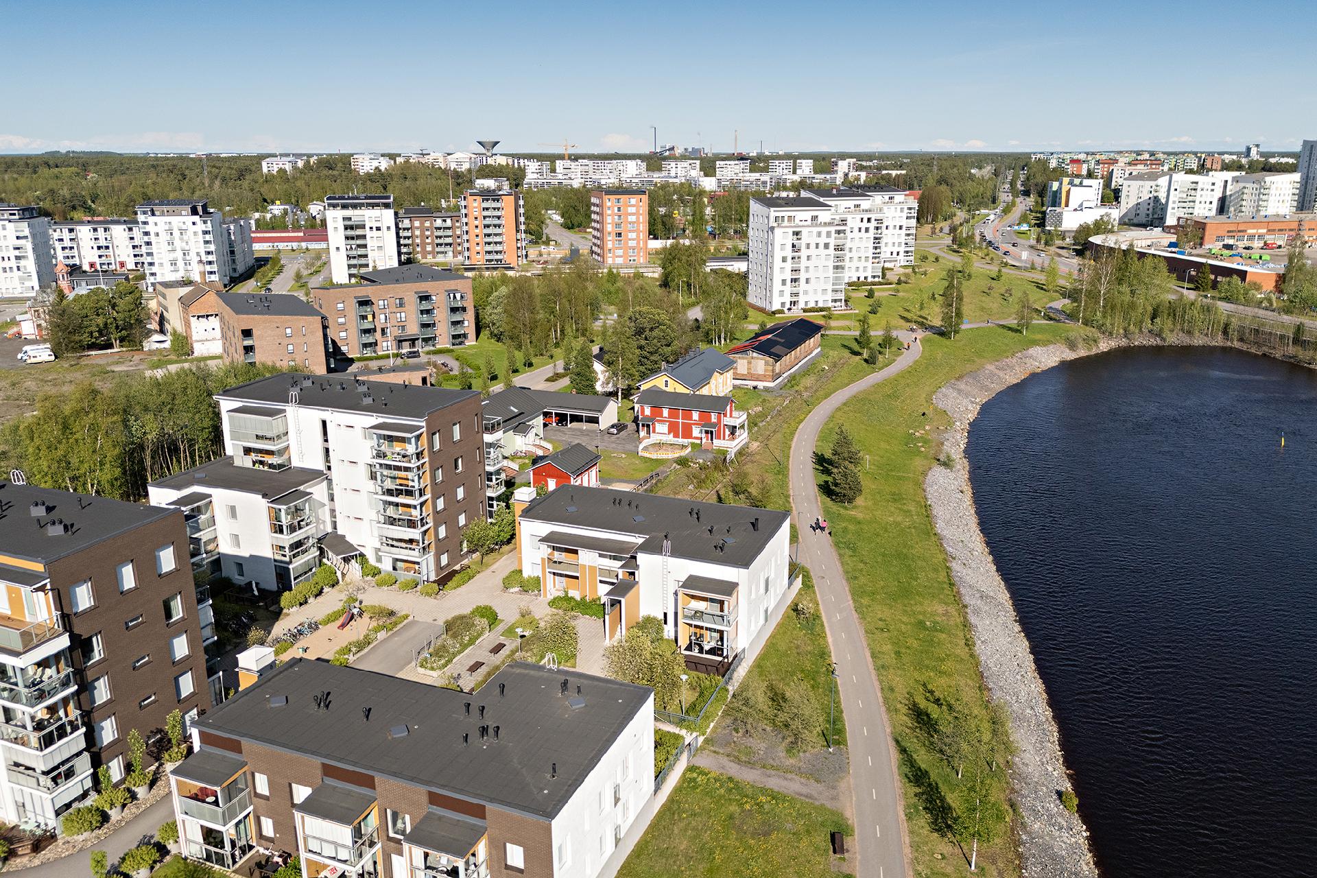 Höyrymyllyntie 18, Toppilansalmi, Oulu