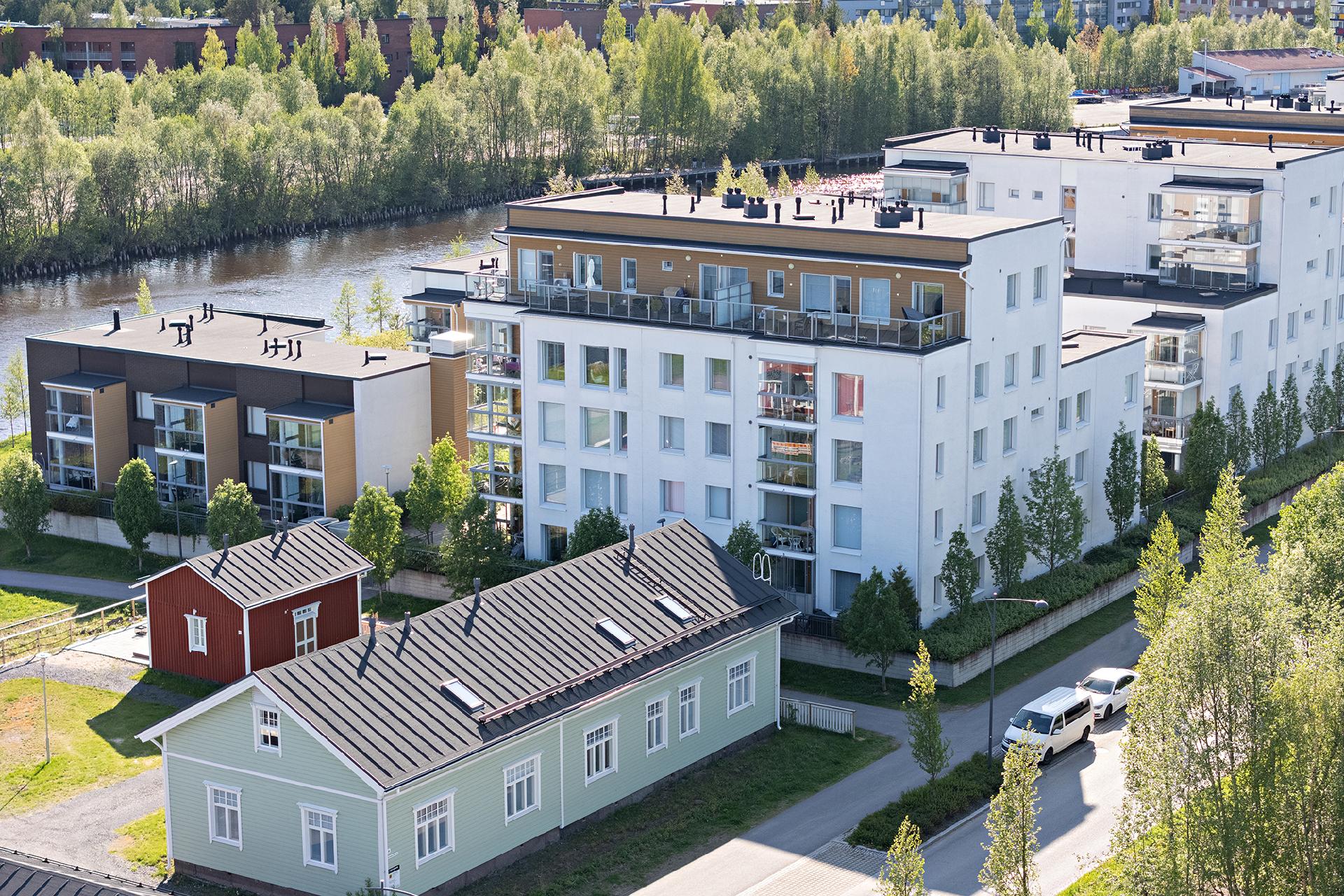 Höyrymyllyntie 18, Toppilansalmi, Oulu