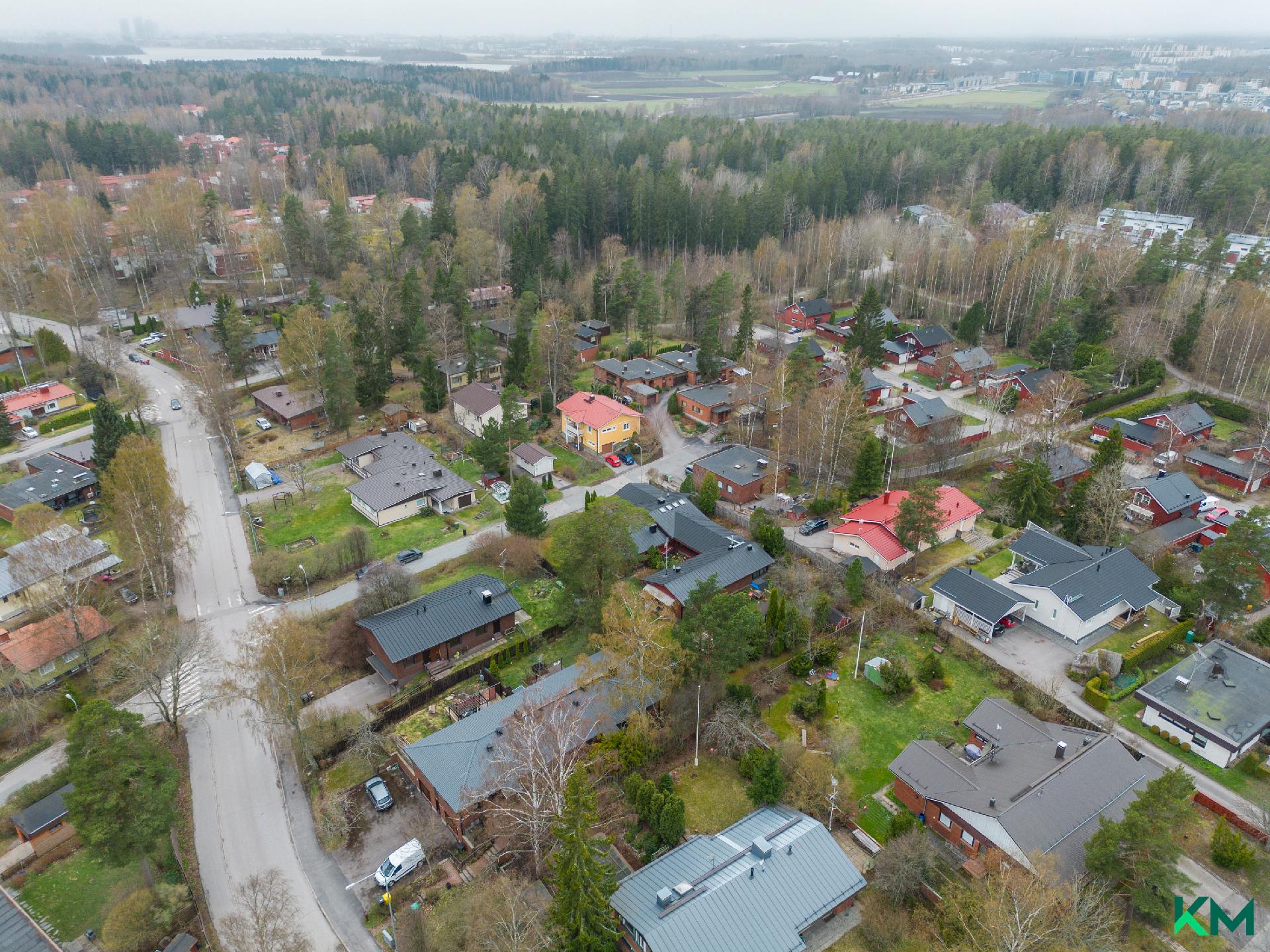 Hallainvuoren luonnonsuojelualue on lyhyen kävelymatkan päässä