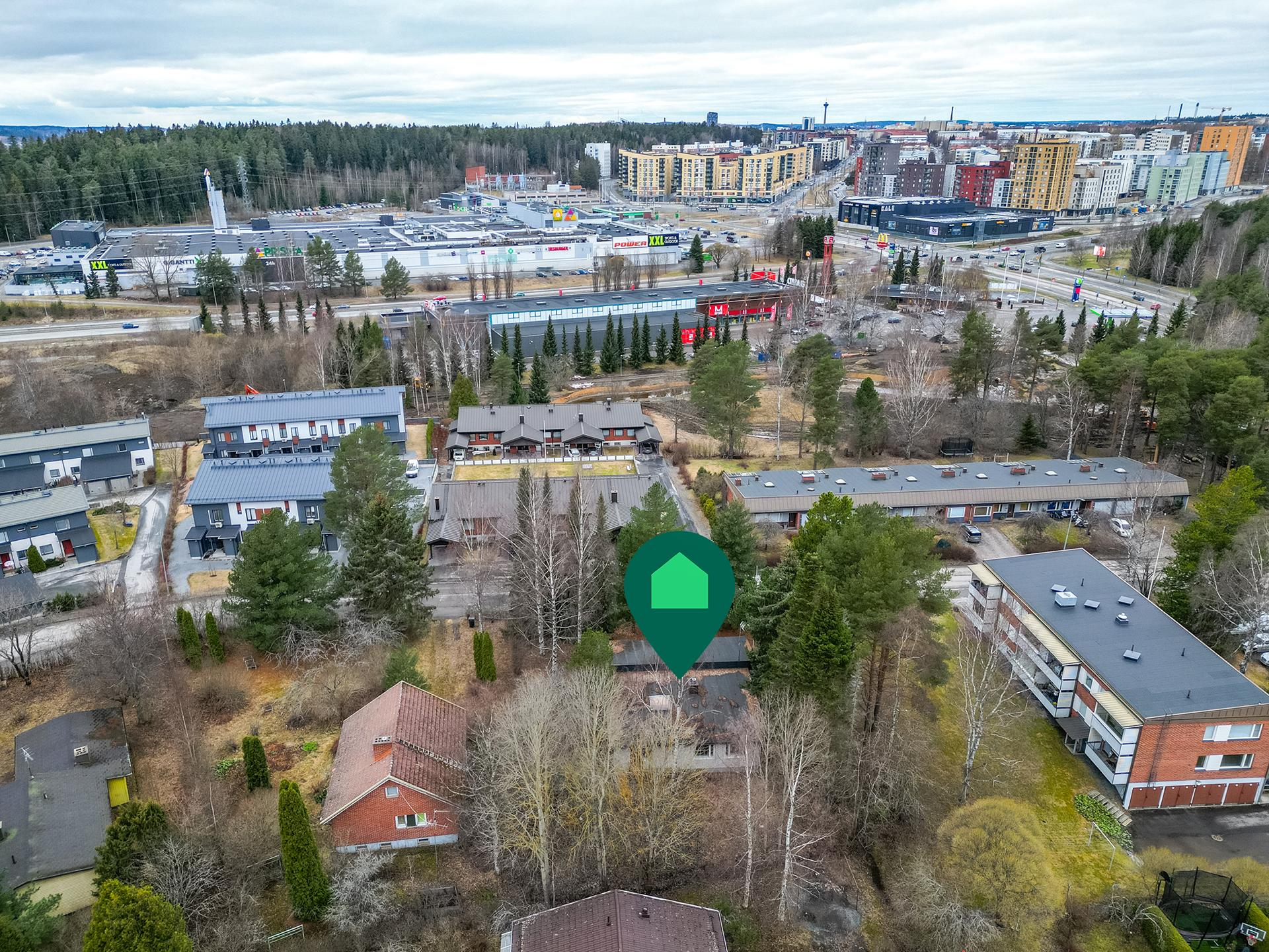 Aarikkalankatu 7, Hakametsä, Tampere