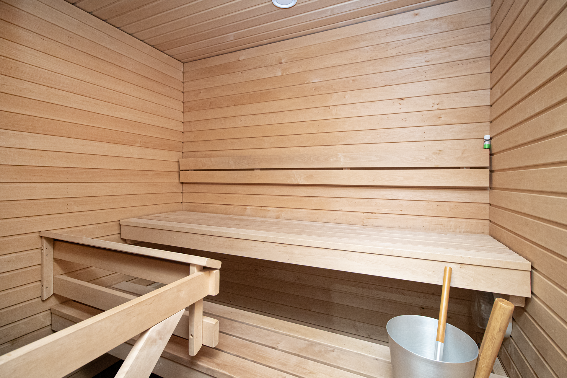 sauna, kuin uusi