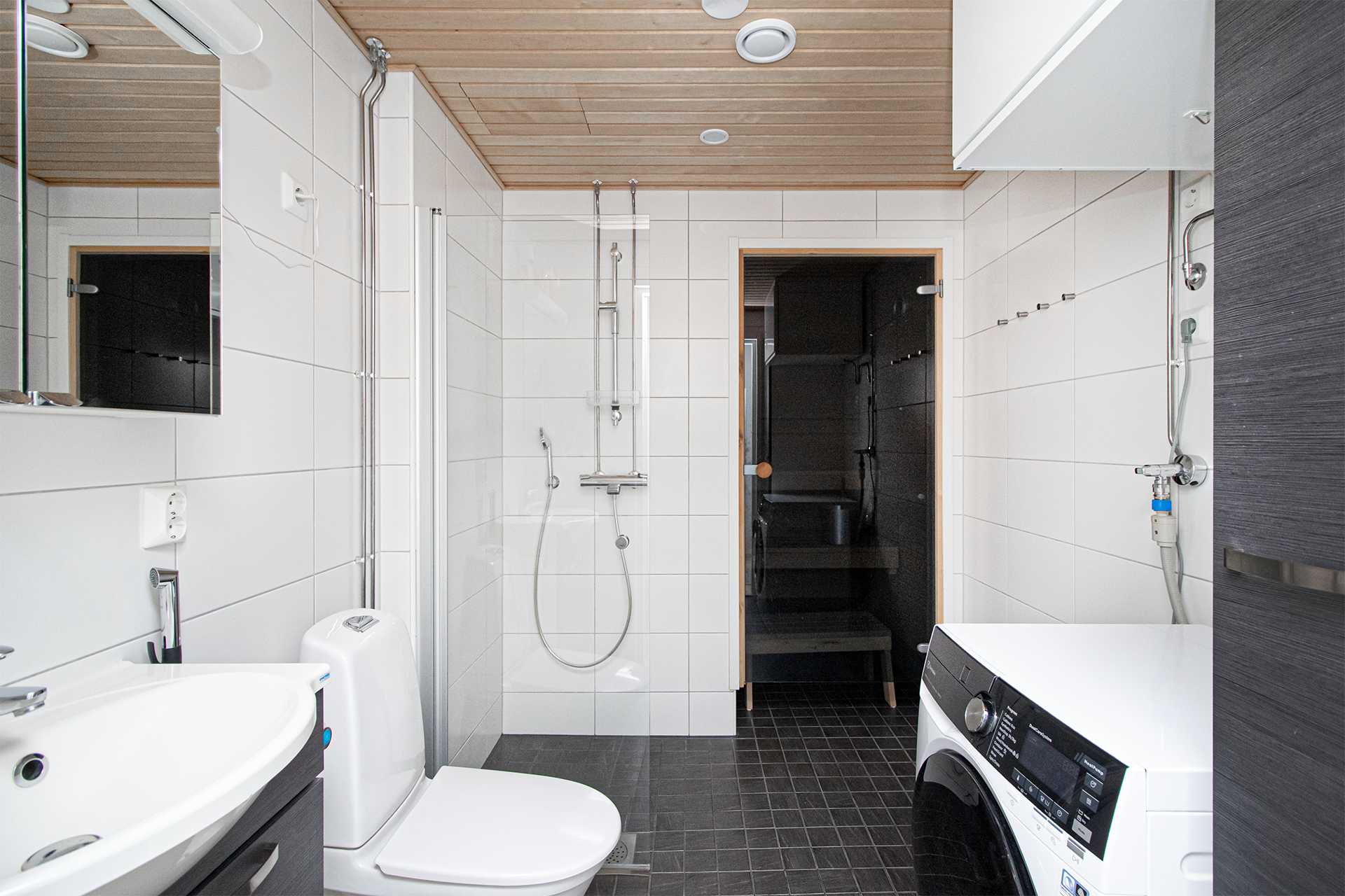 täydellinen kylpyhuone