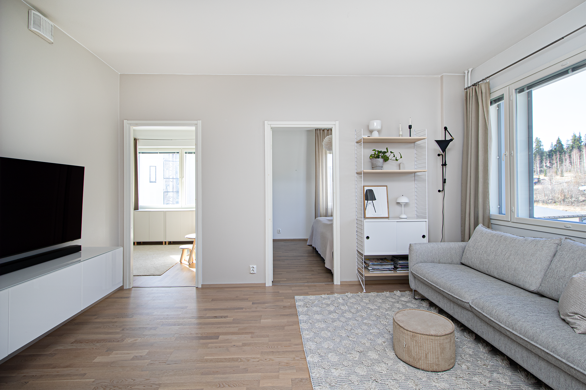 erilliset makuuhuoneet