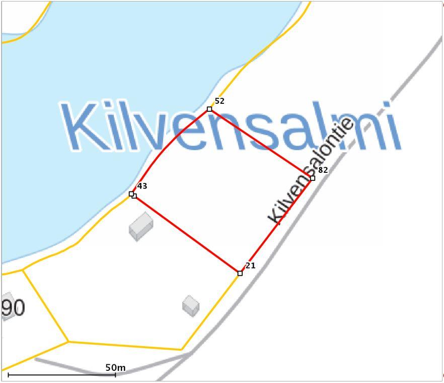 Asunnon pohjakuva