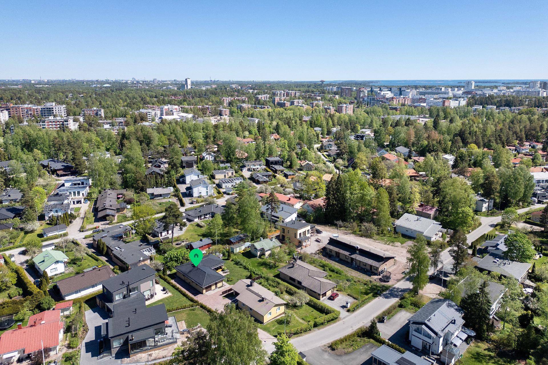 Friisilä on haluttua pientaloaluetta