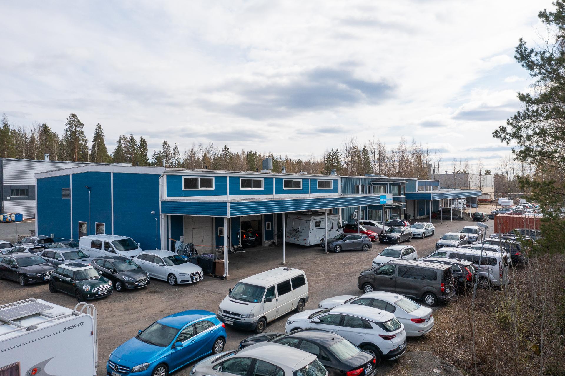 Reilusti pysäköintitilaa