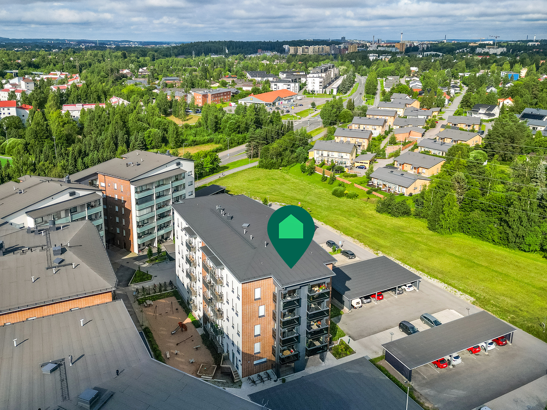 Hanhenmäenkatu 1, Takahuhti, Tampere