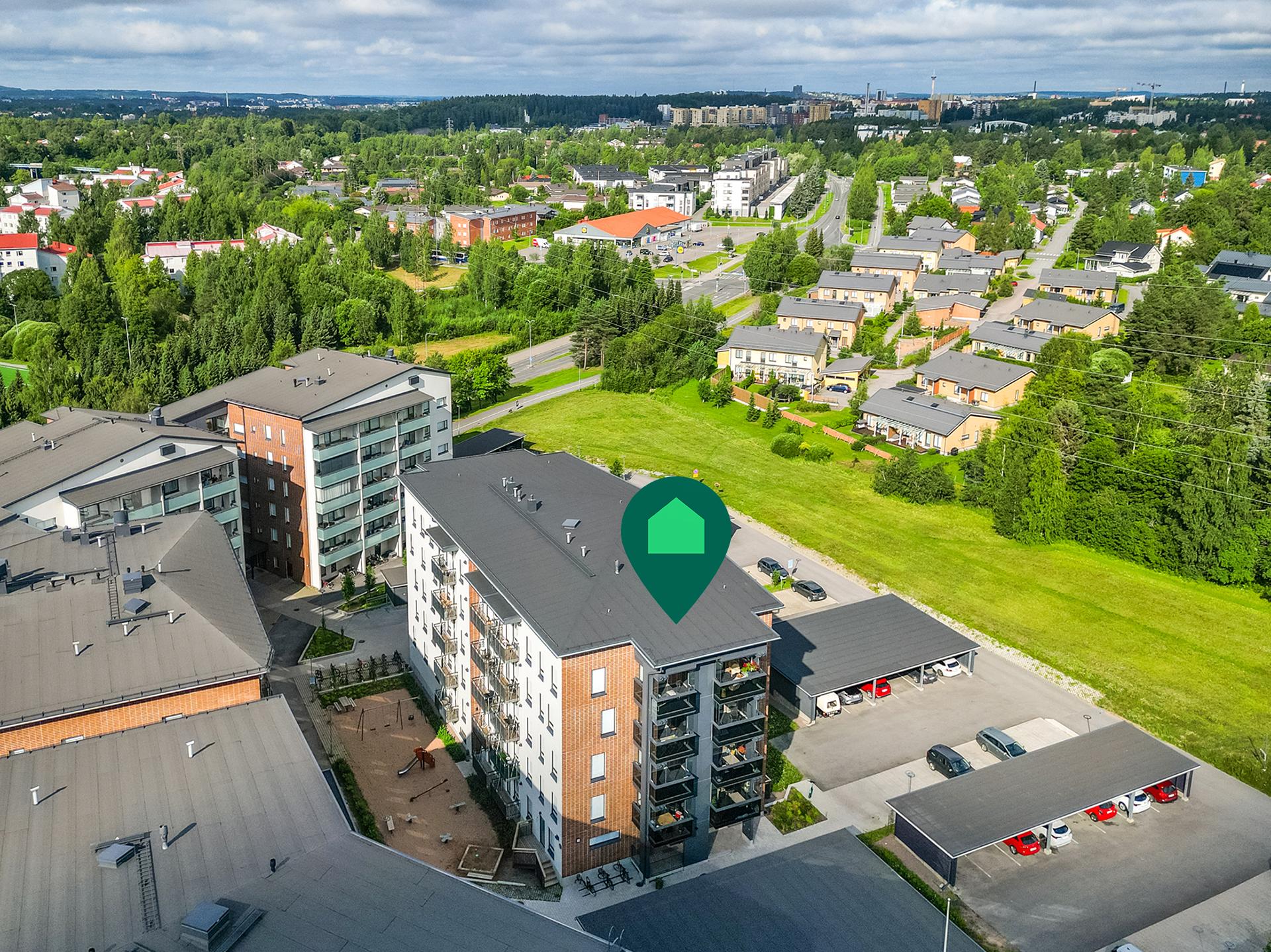 Hanhenmäenkatu 1, Takahuhti, Tampere