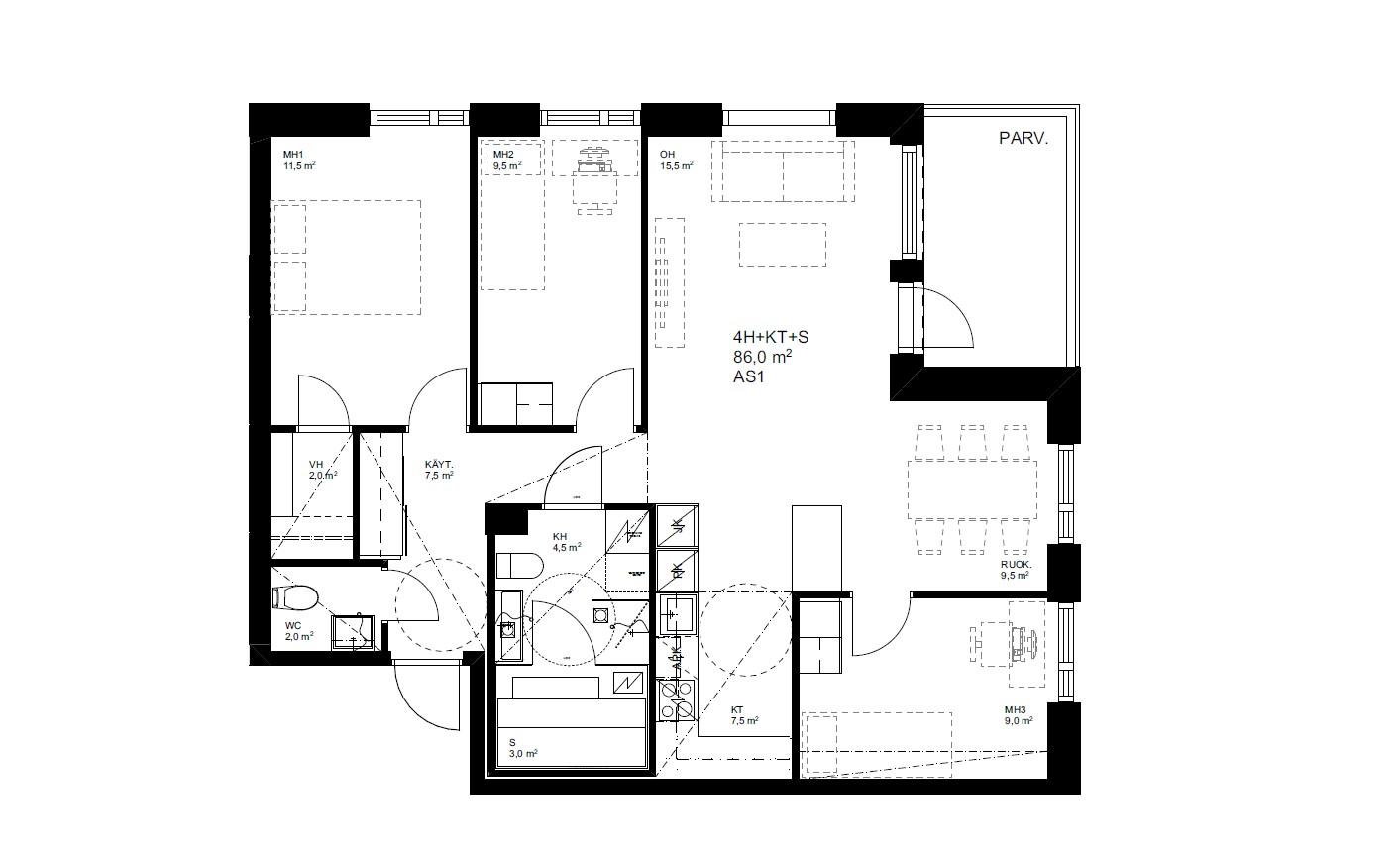 Laurintie 9 A 18, Sompio, Kerava