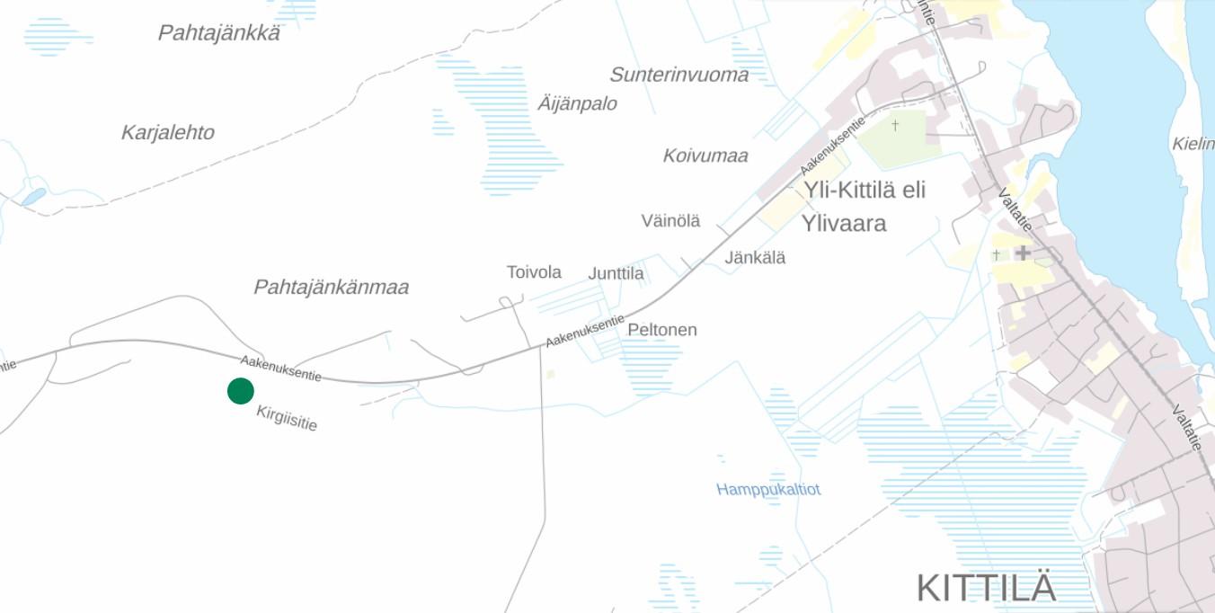 Aakenuksentie 400, Kittilä