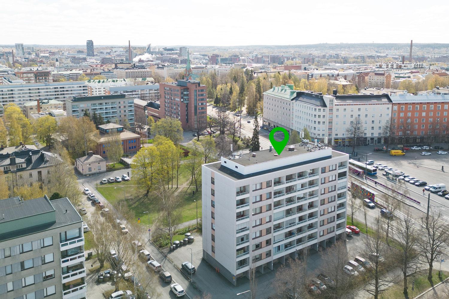 Makasiininkatu 15, Amuri, Tampere