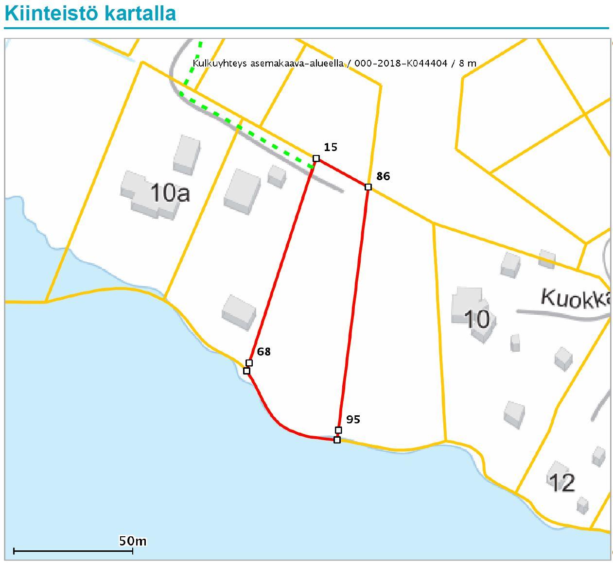 Asunnon pohjakuva