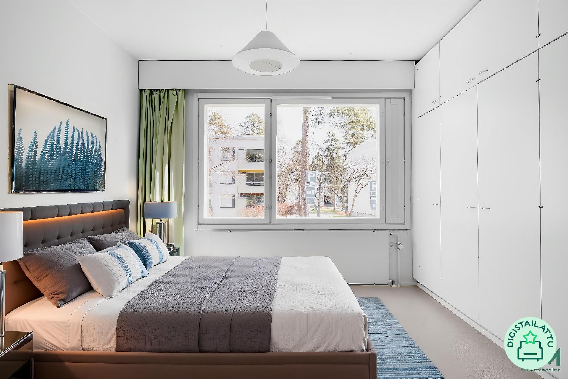 Makuuhuone 1 digistailattuna