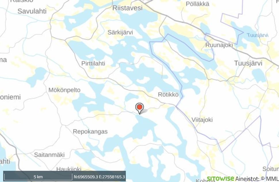 Kesäpirtintie 11, Riistavesi, Kuopio