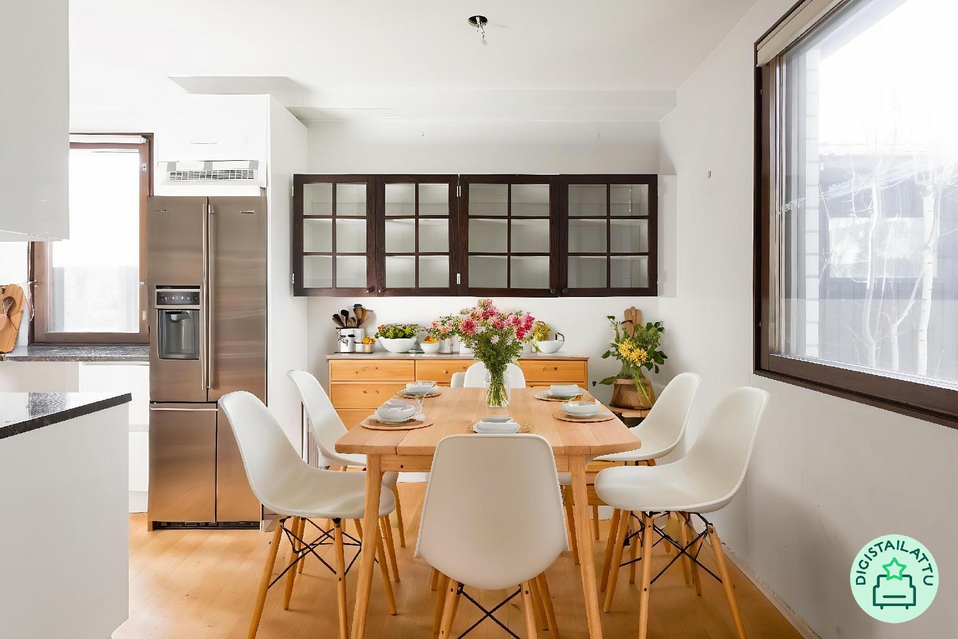 Digistailattu ruokailutila