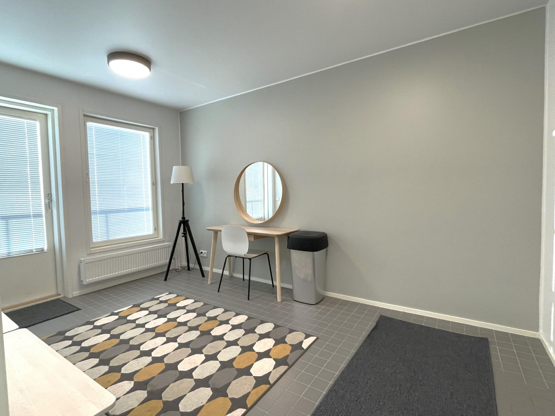 Näkymää yhtiön saunatiloista