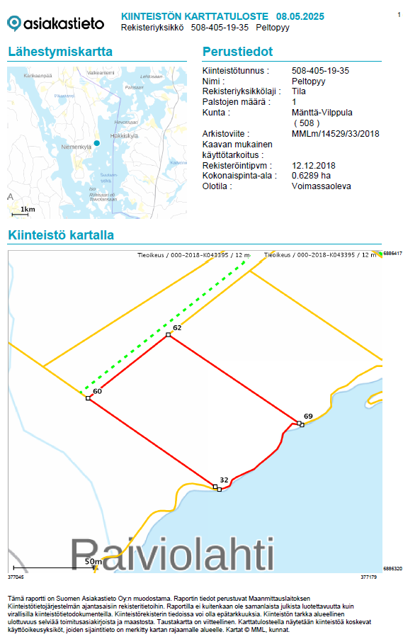 Niemenkyläntie 466 D, Kolho, Mänttä-Vilppula