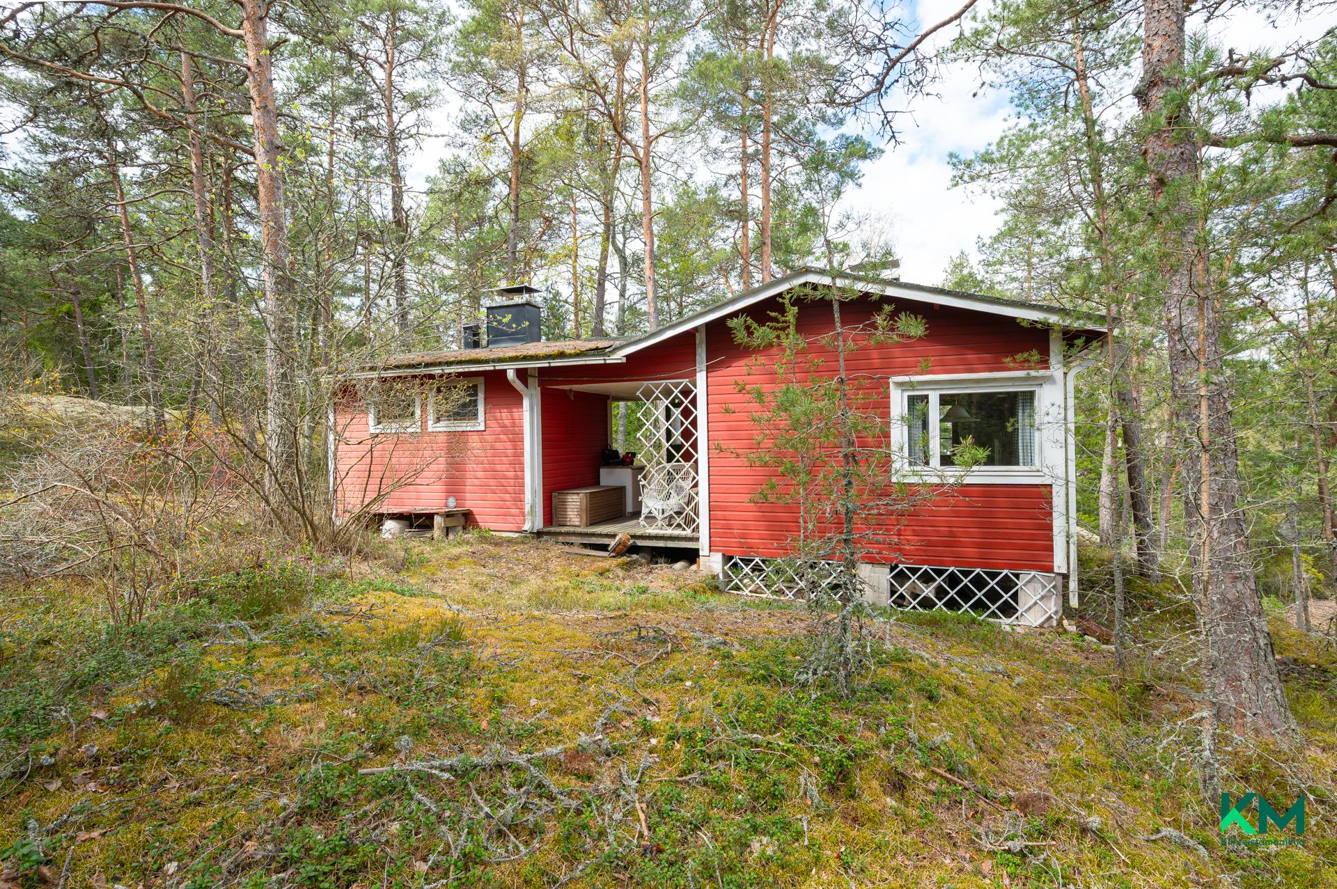 Julkisivua idän puolelta