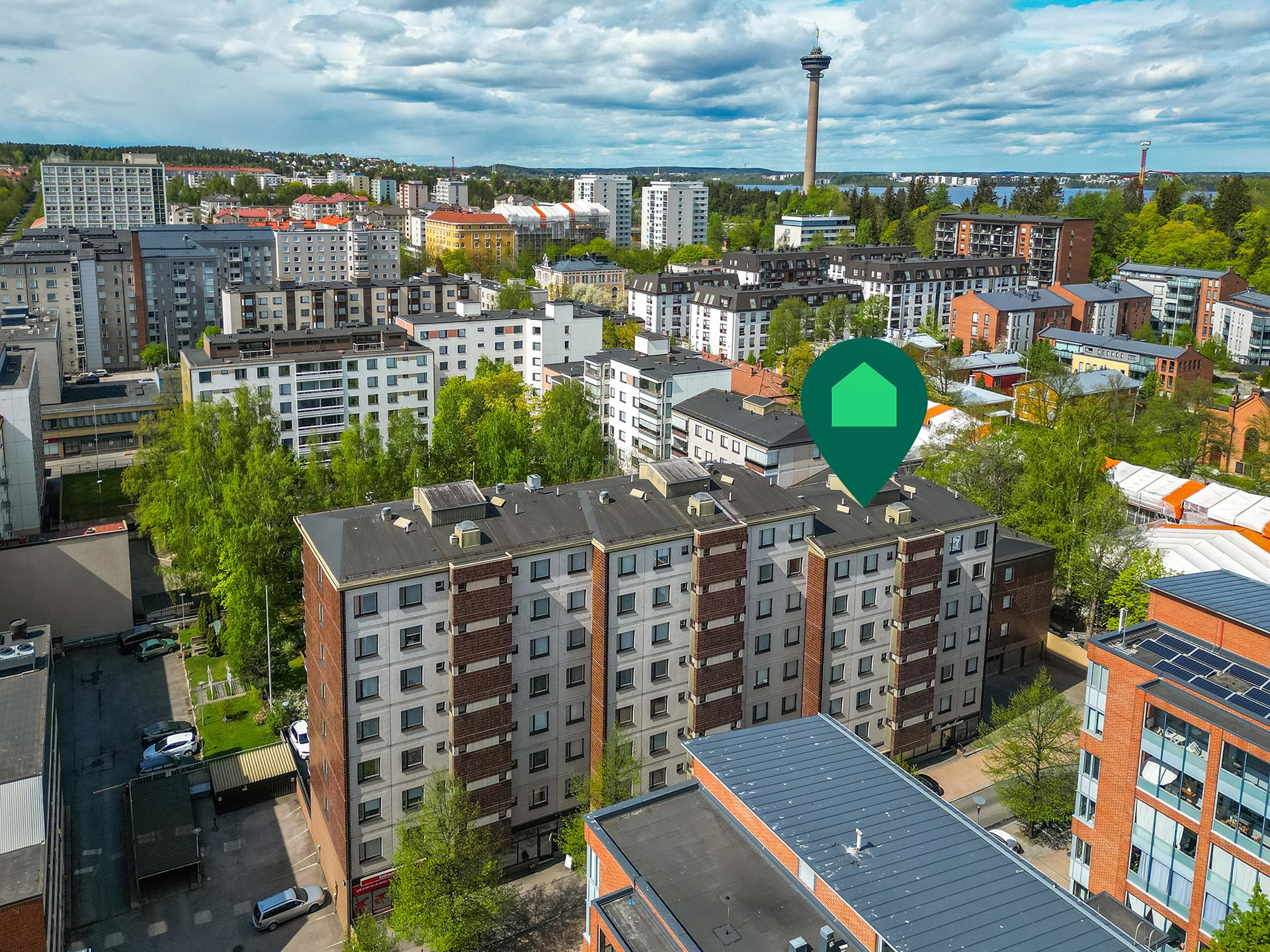 Kuninkaankatu 10, Keskusta, Tampere
