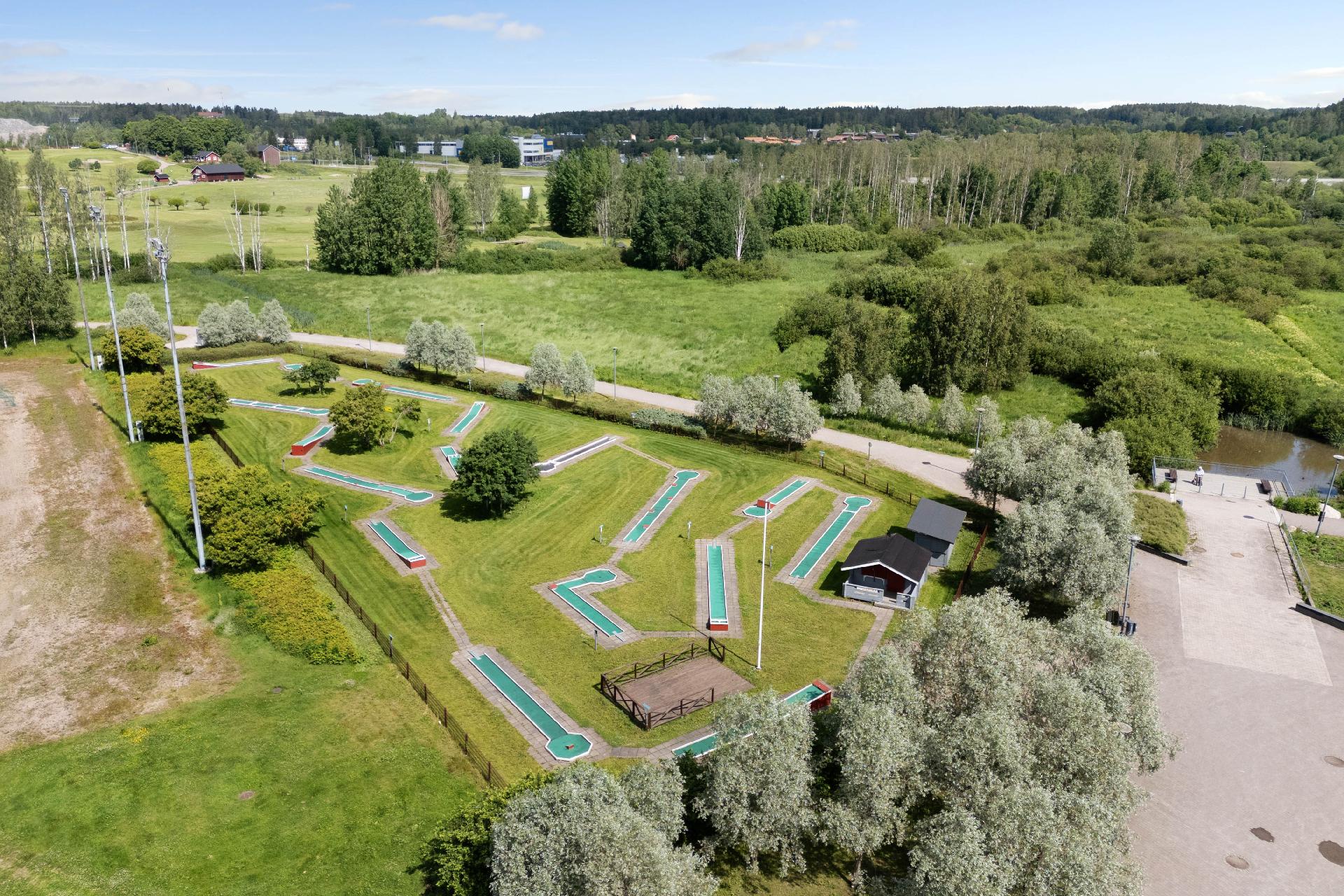 Kirkkojärven minigolf
