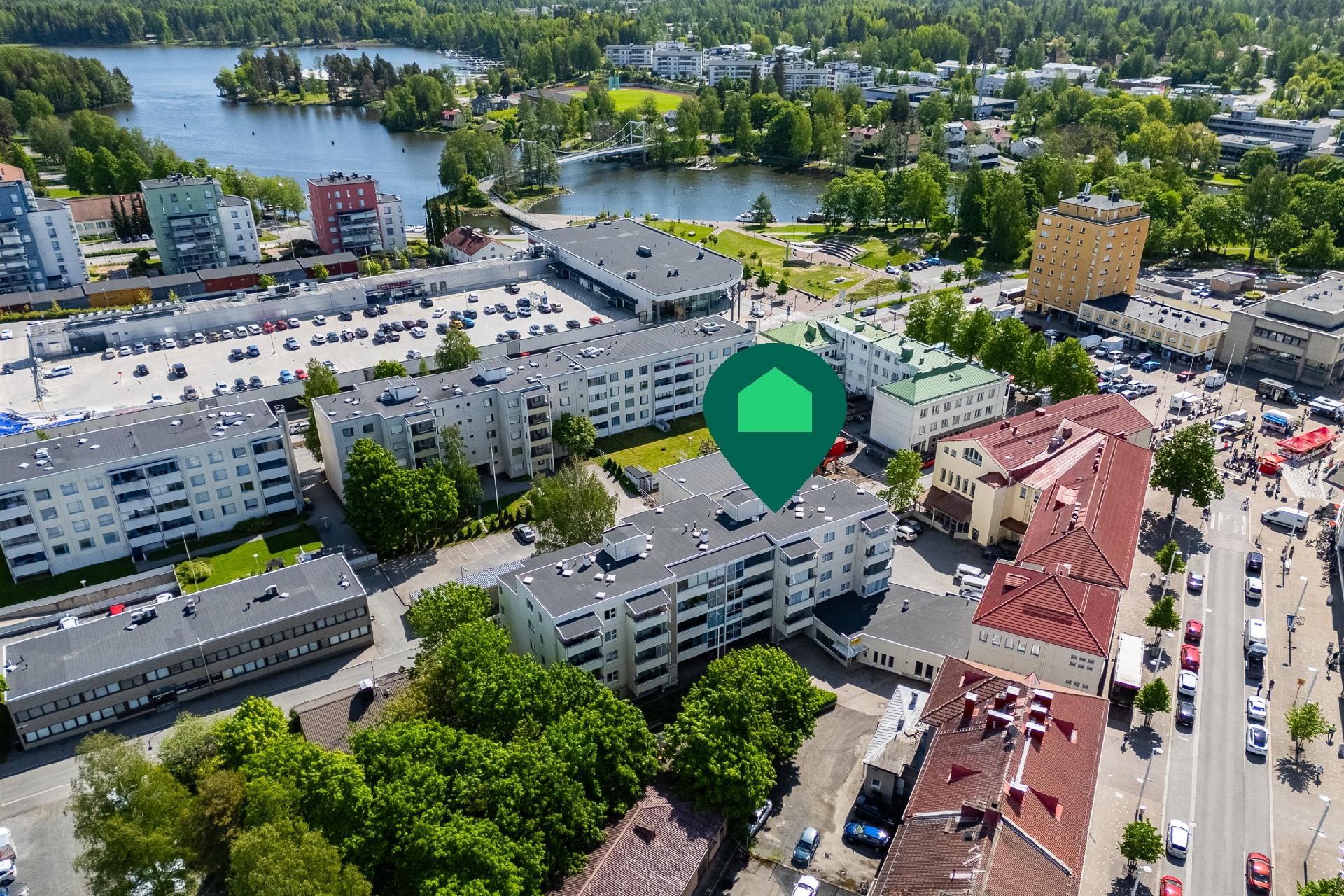 Seurahuoneenkatu 1-5, Keskusta, Valkeakoski