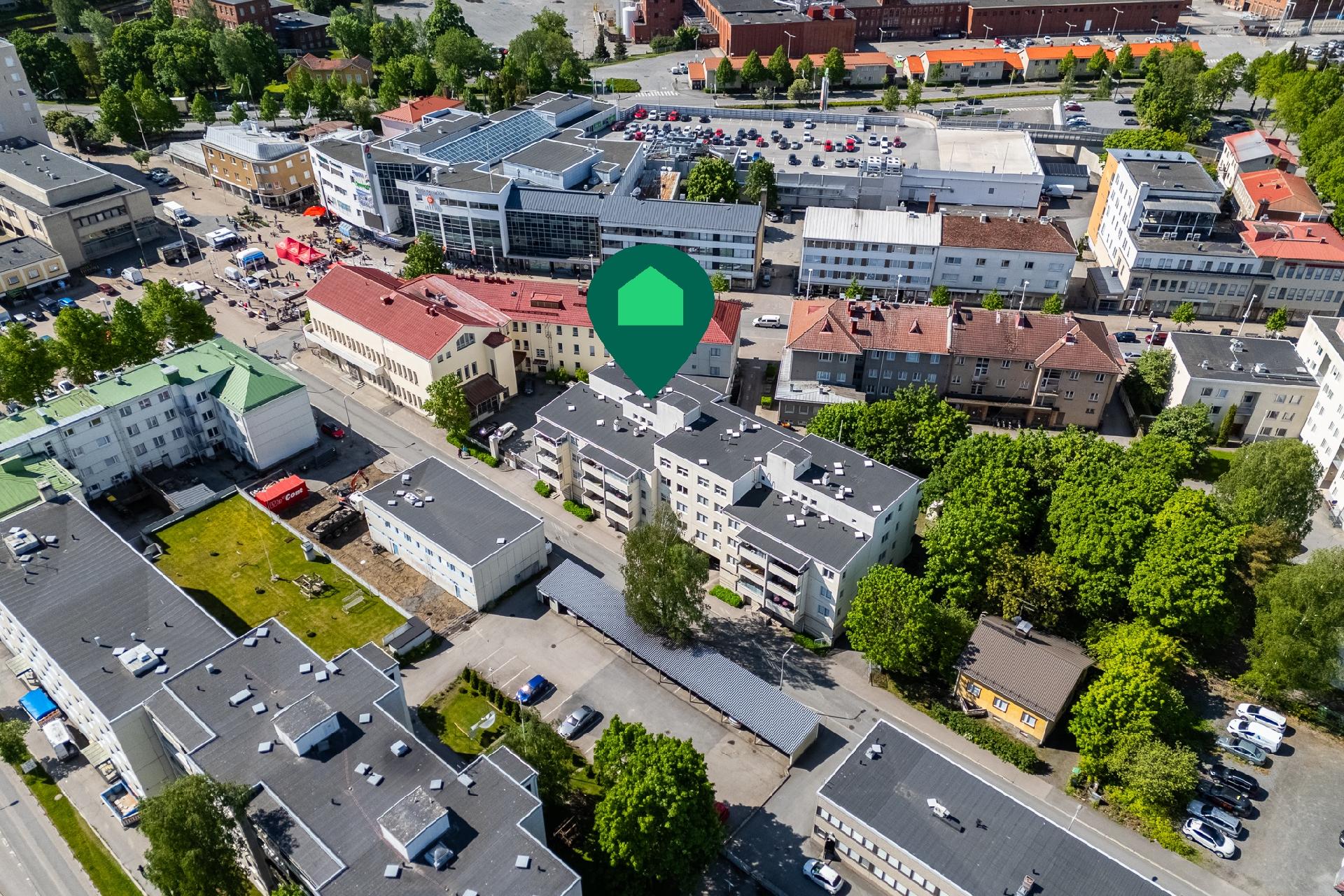 Seurahuoneenkatu 1-5, Keskusta, Valkeakoski