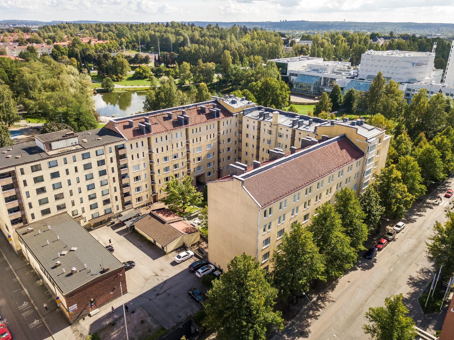 Yliopistonkatu 45, Sorsapuisto, Tampere