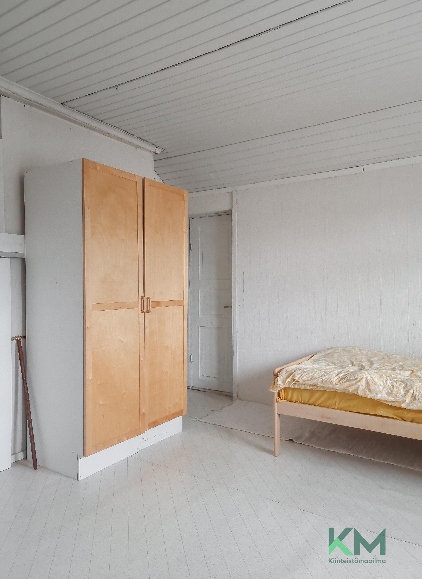 Makuuhuoneessa tilaa