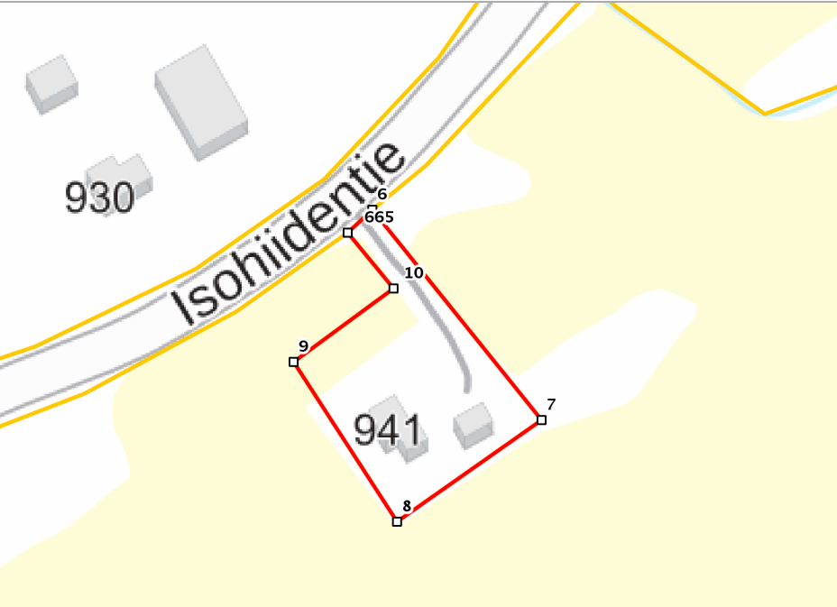 Isohiidentie 941, Rekijoki, Salo