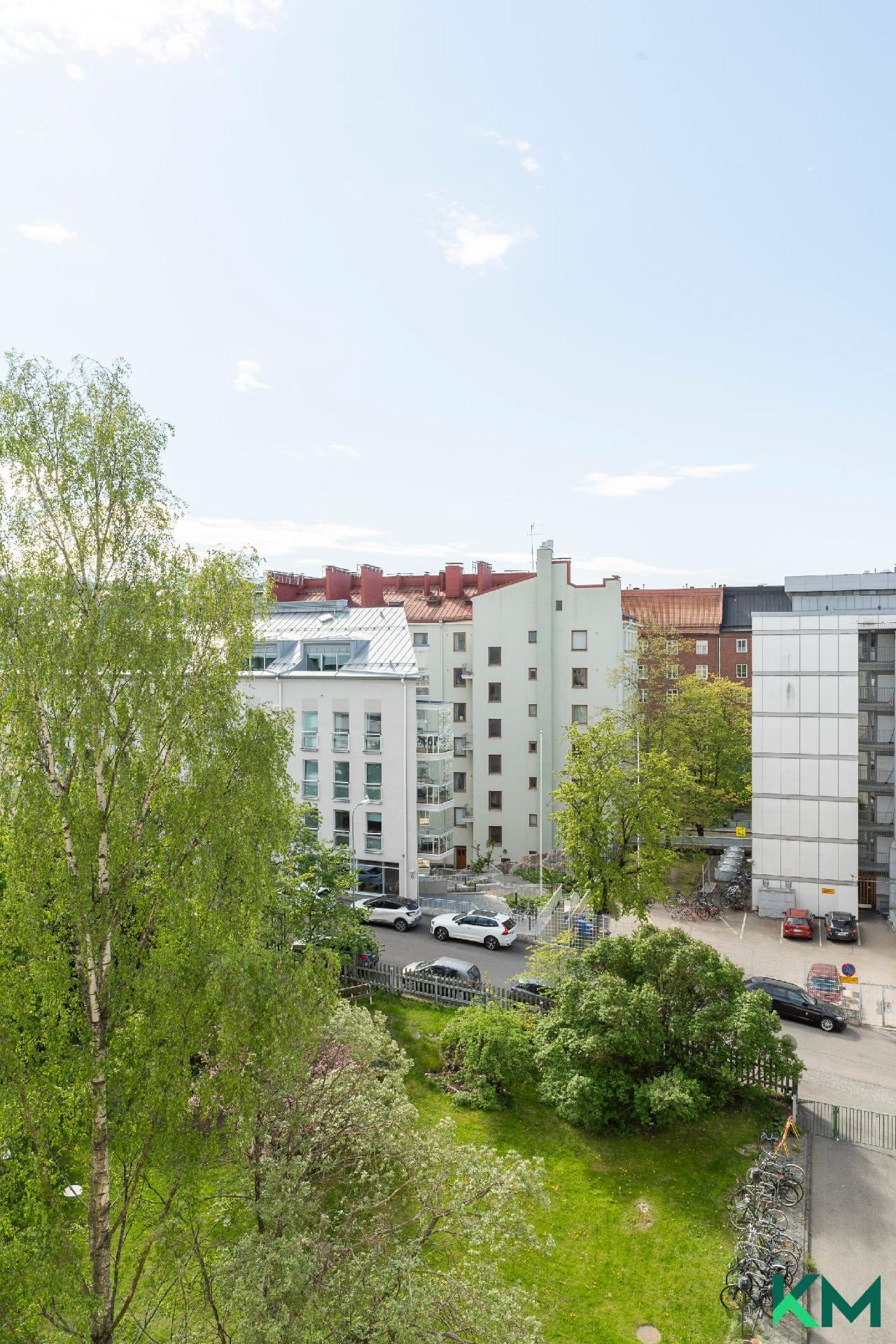 Näkymä siäspihalle