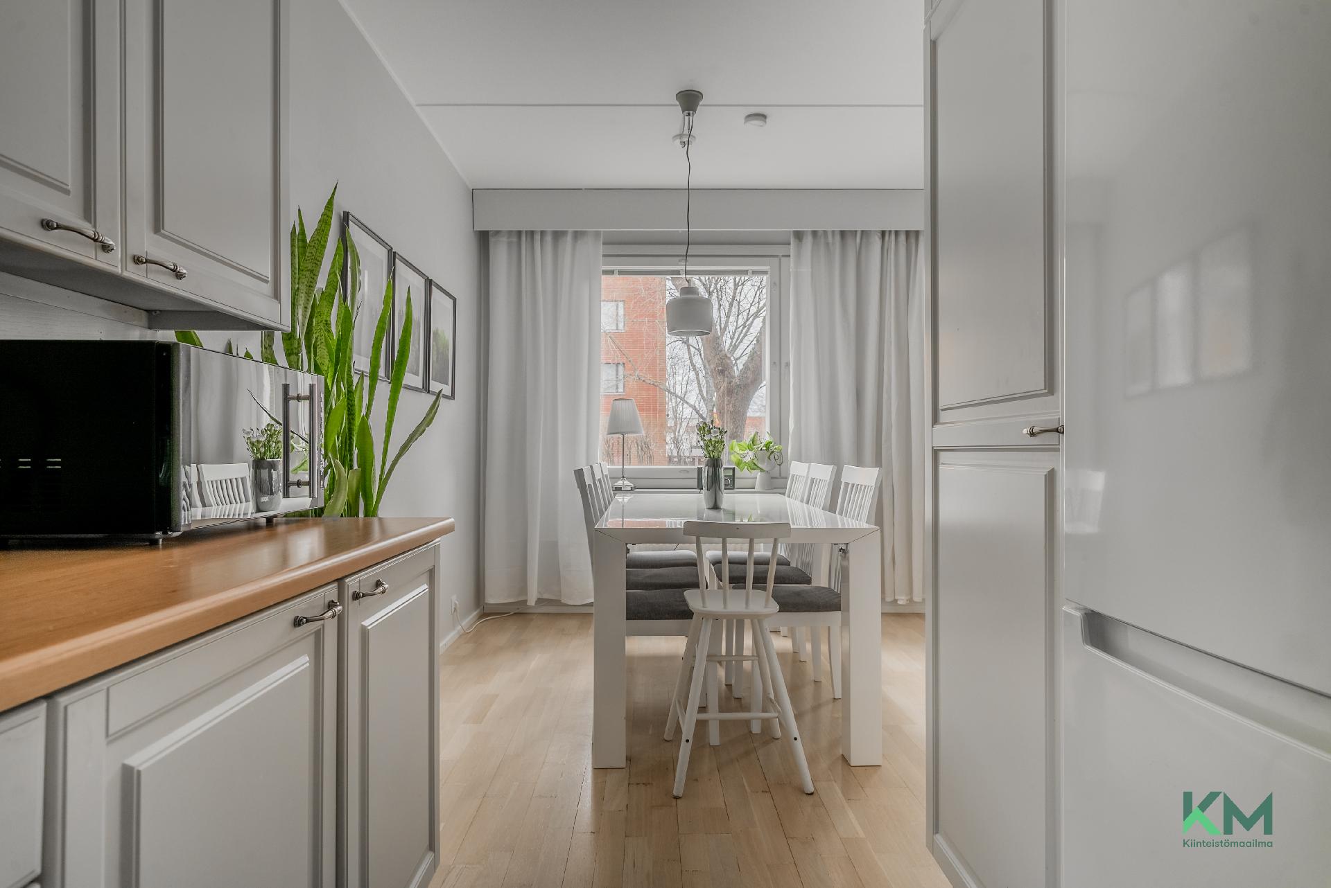 Keittiö ja ruokailutila