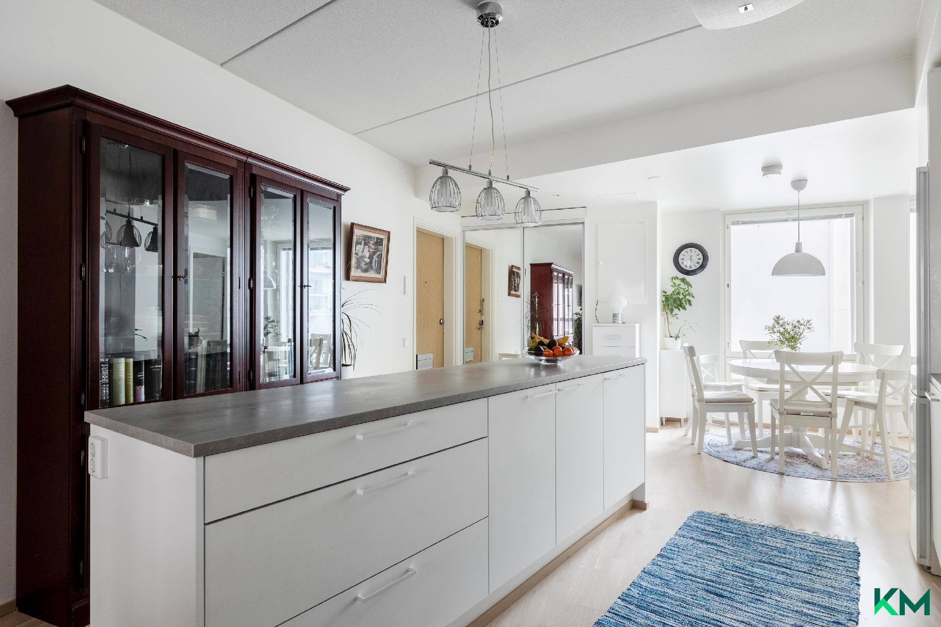 saareke antaa lasku- ja säilytystilaa loistavasti