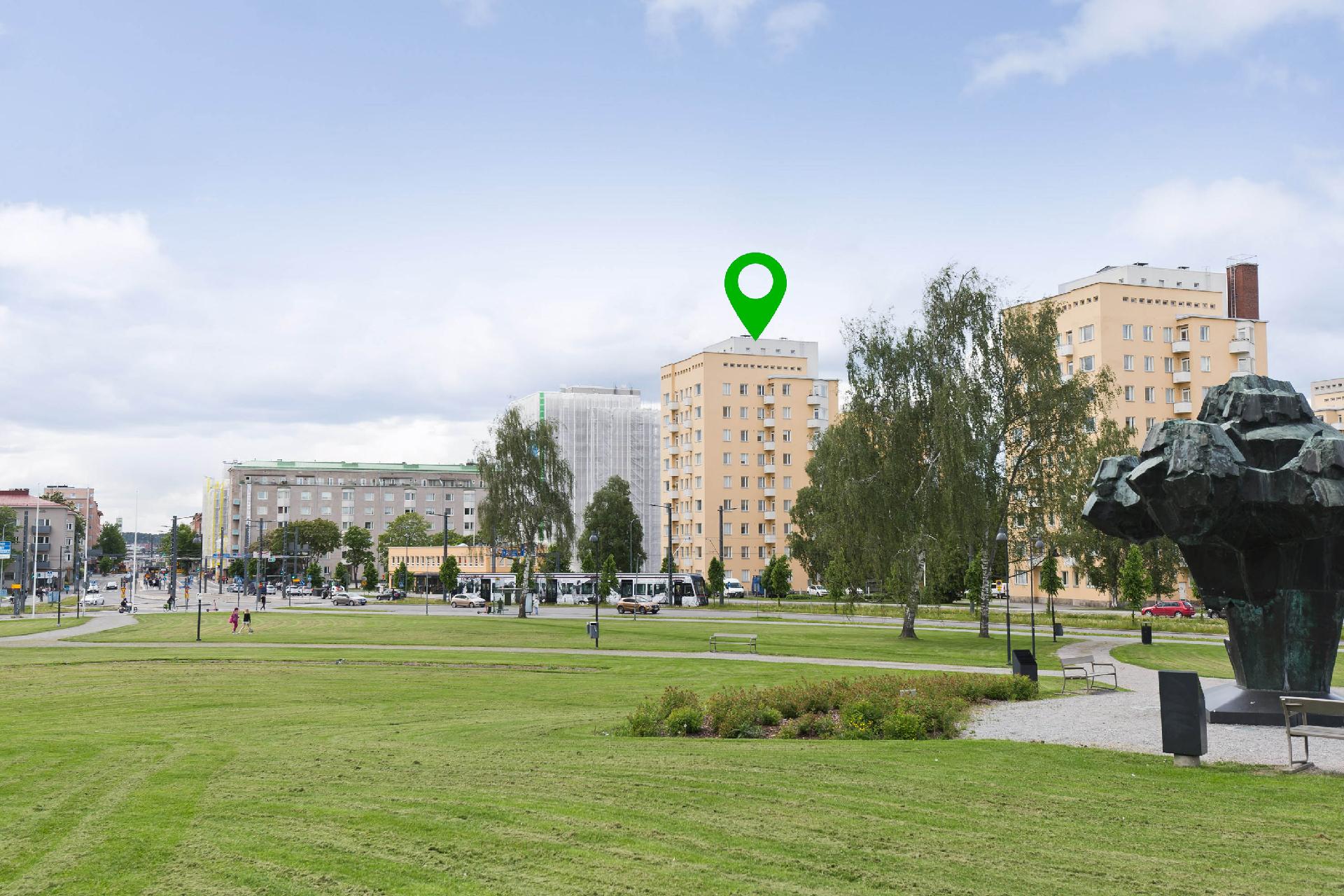 Teiskontie 3, Kaleva, Tampere
