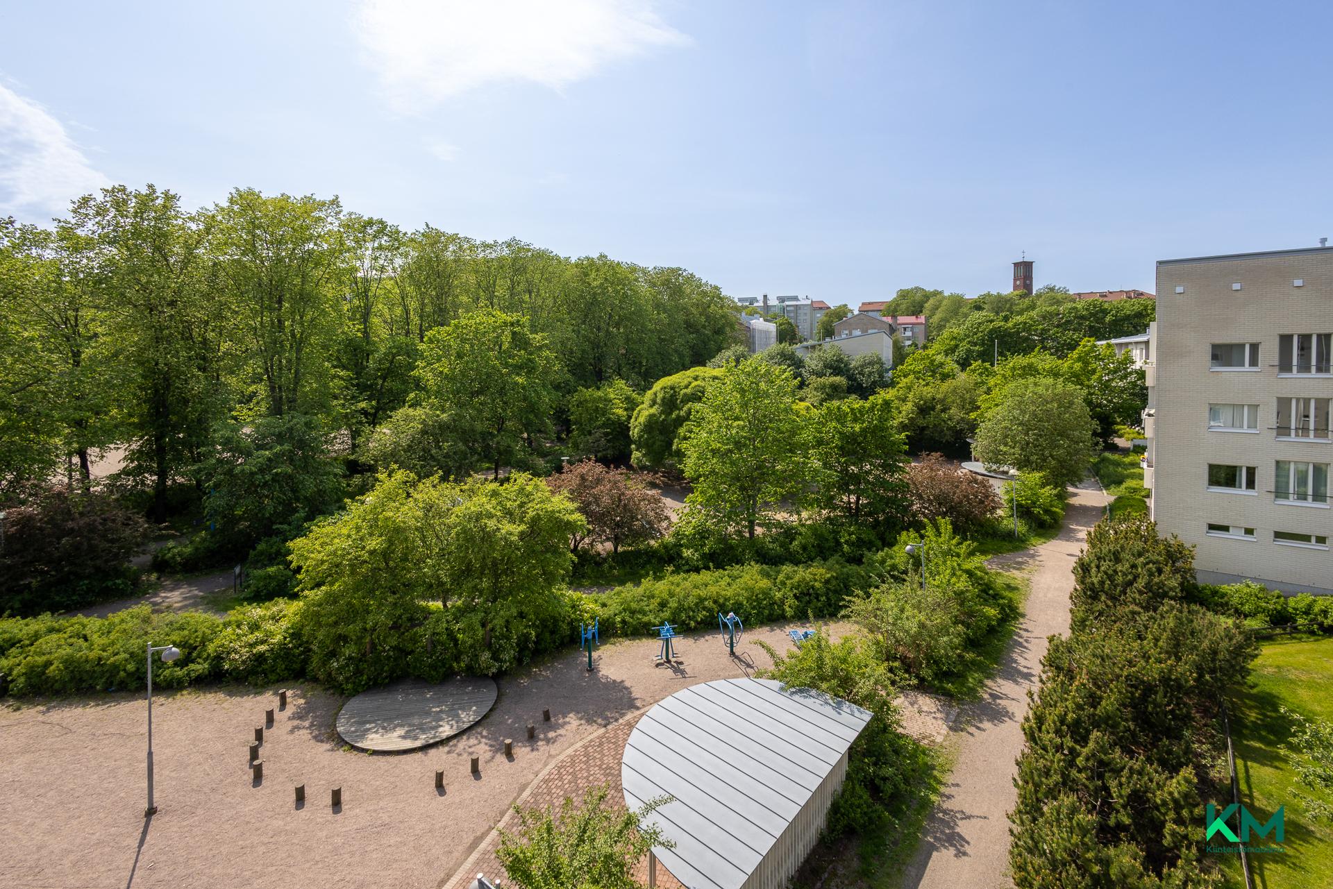 Näkymää parvekkeelta