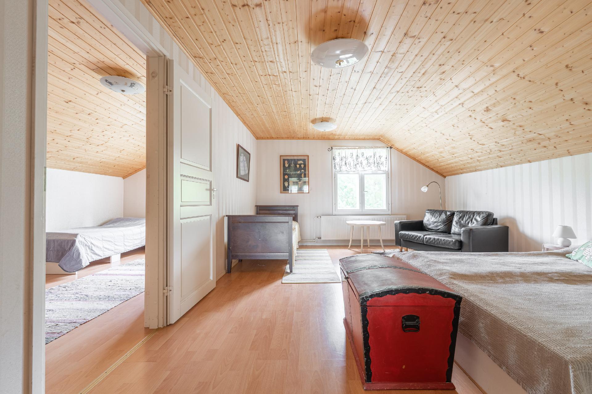 Yläkerran makuuhuone