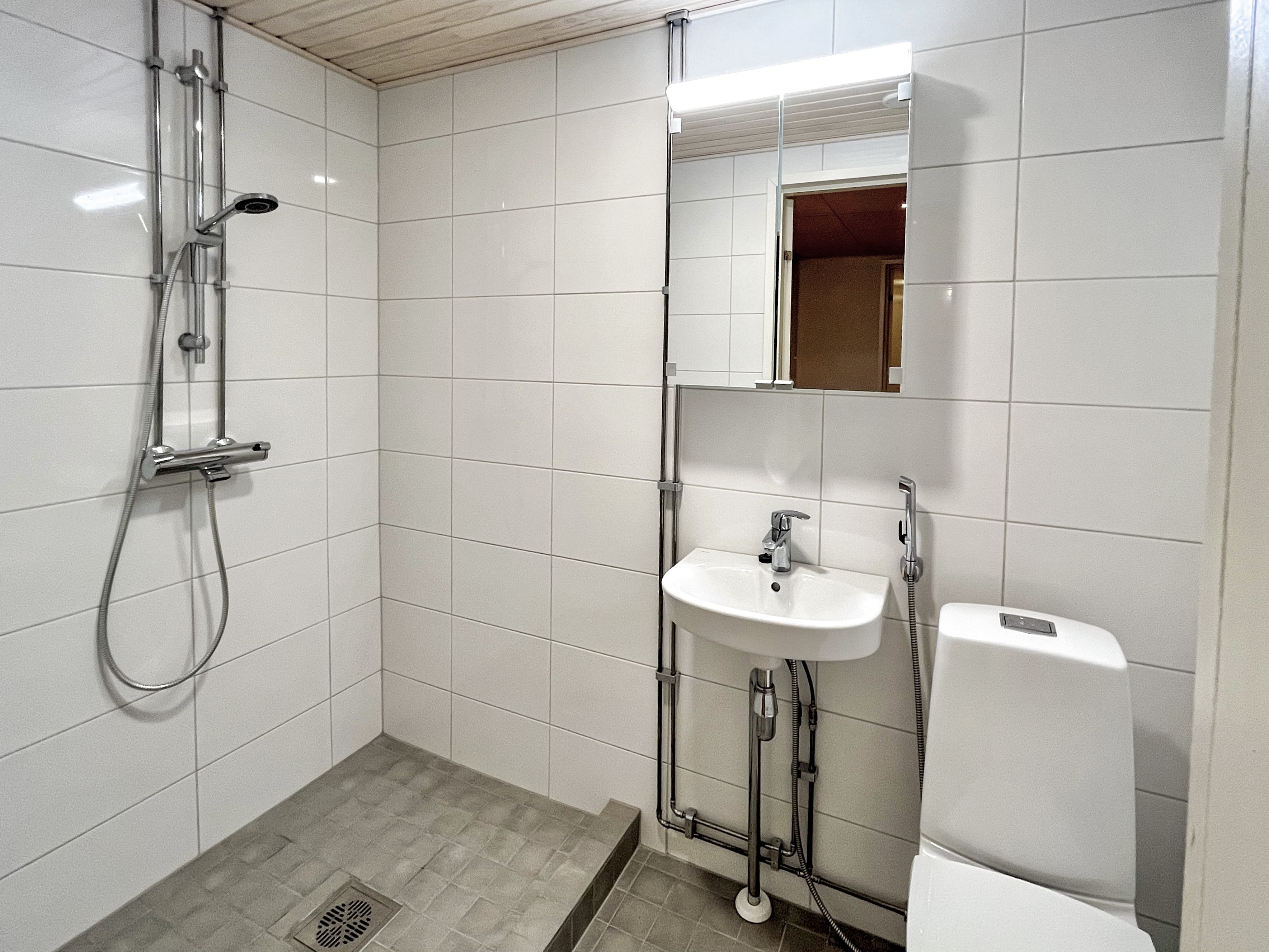 Liiketila 1, kellari, suihku+WC