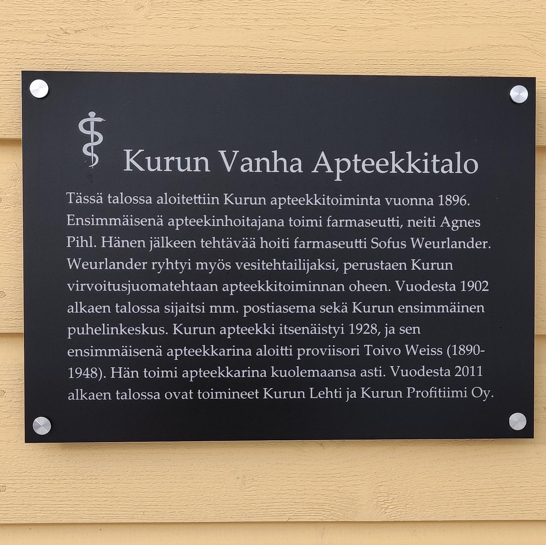 Kauppatie 16, Kuru, Ylöjärvi