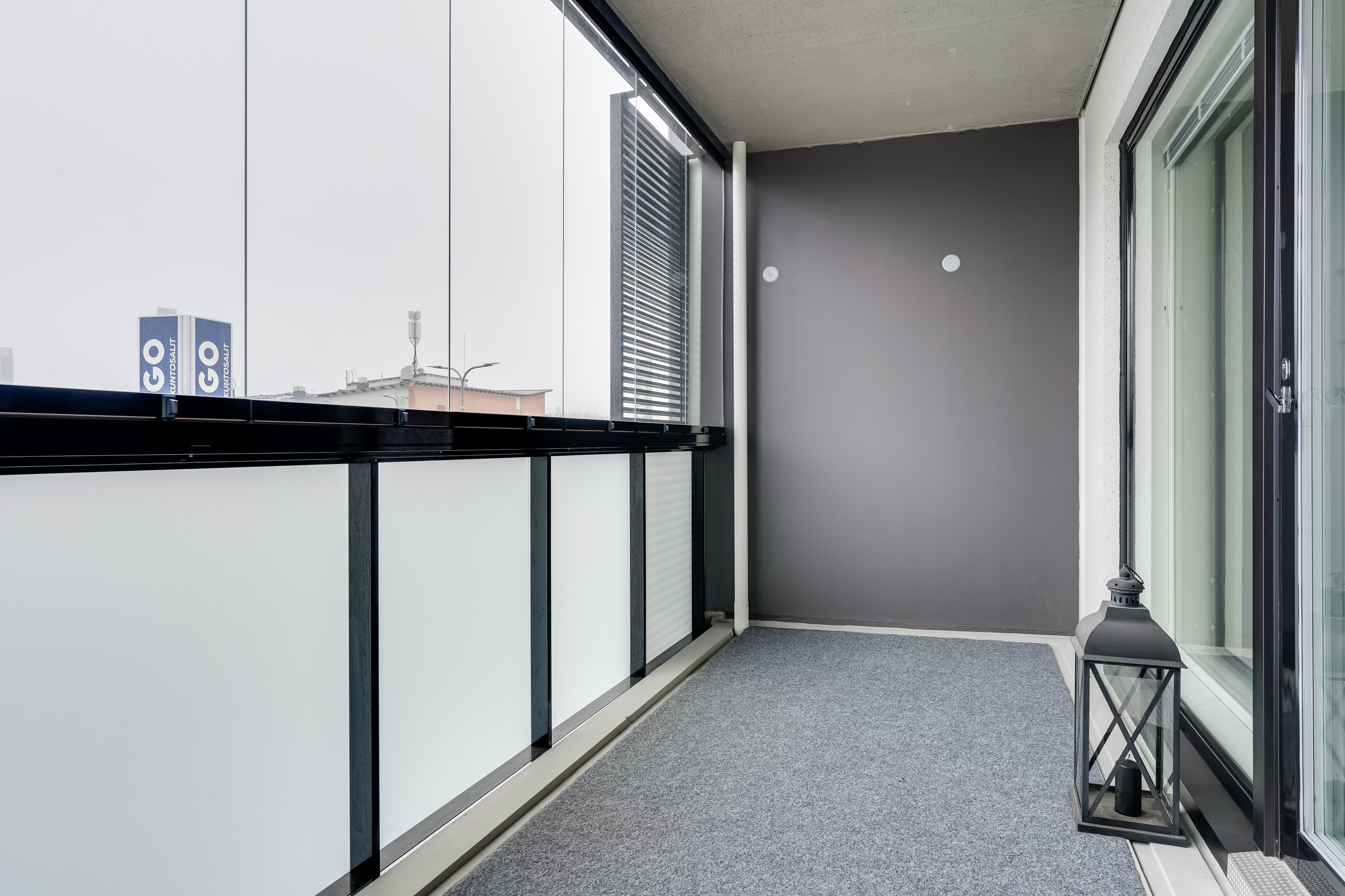 ISO lasitettu parveke