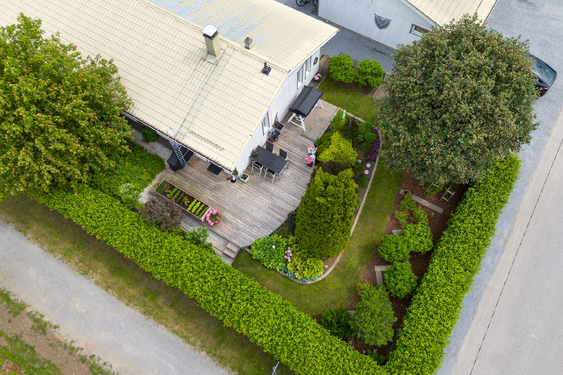 Drone asunnonkohdalta