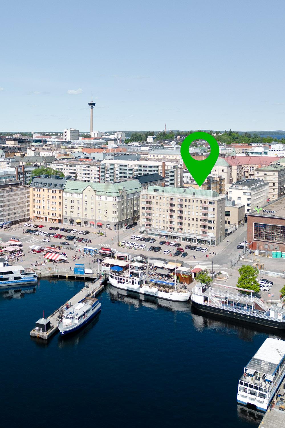 Kirkkokatu 10, Keskusta, Tampere