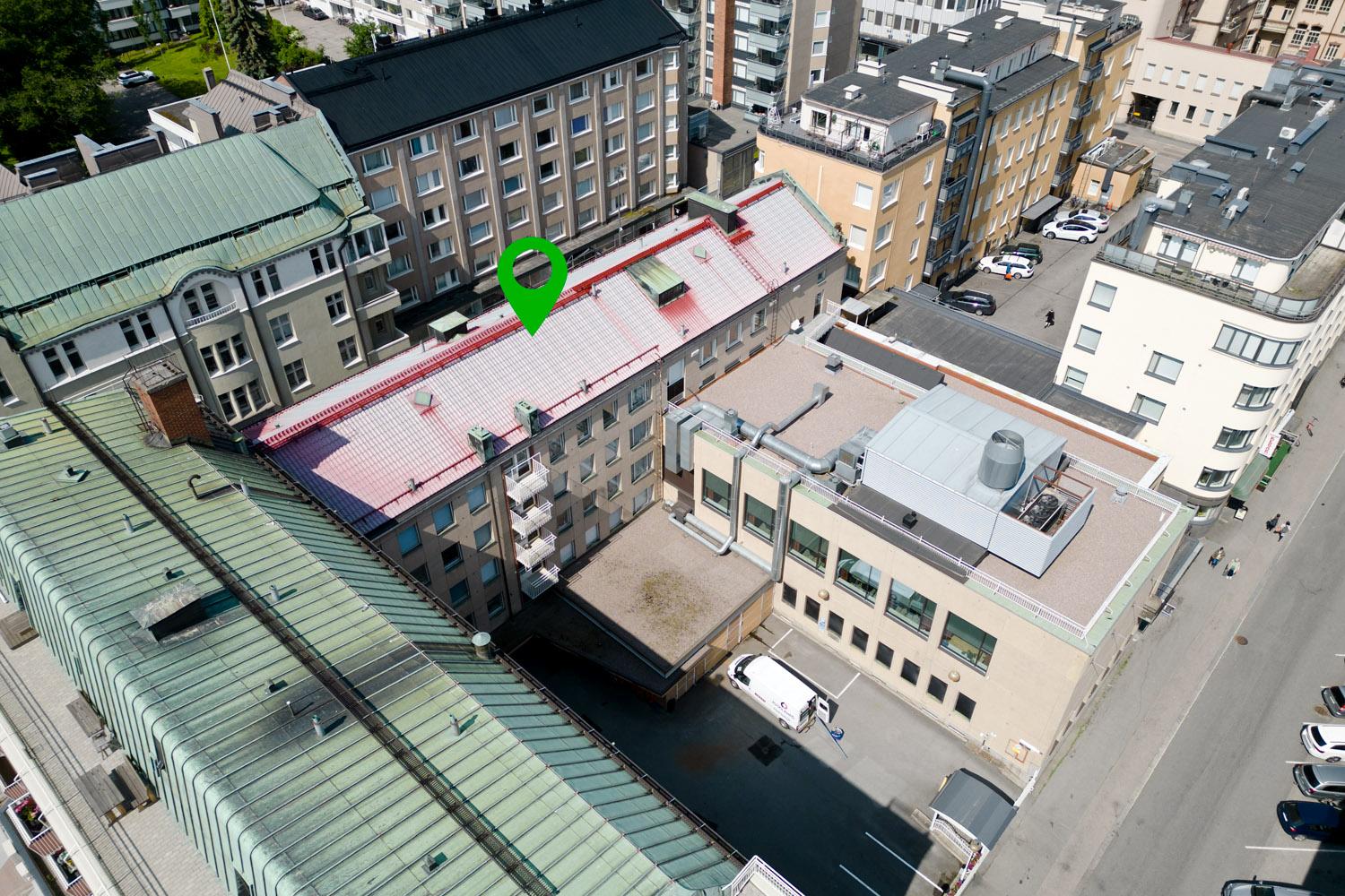 Kirkkokatu 10, Keskusta, Tampere