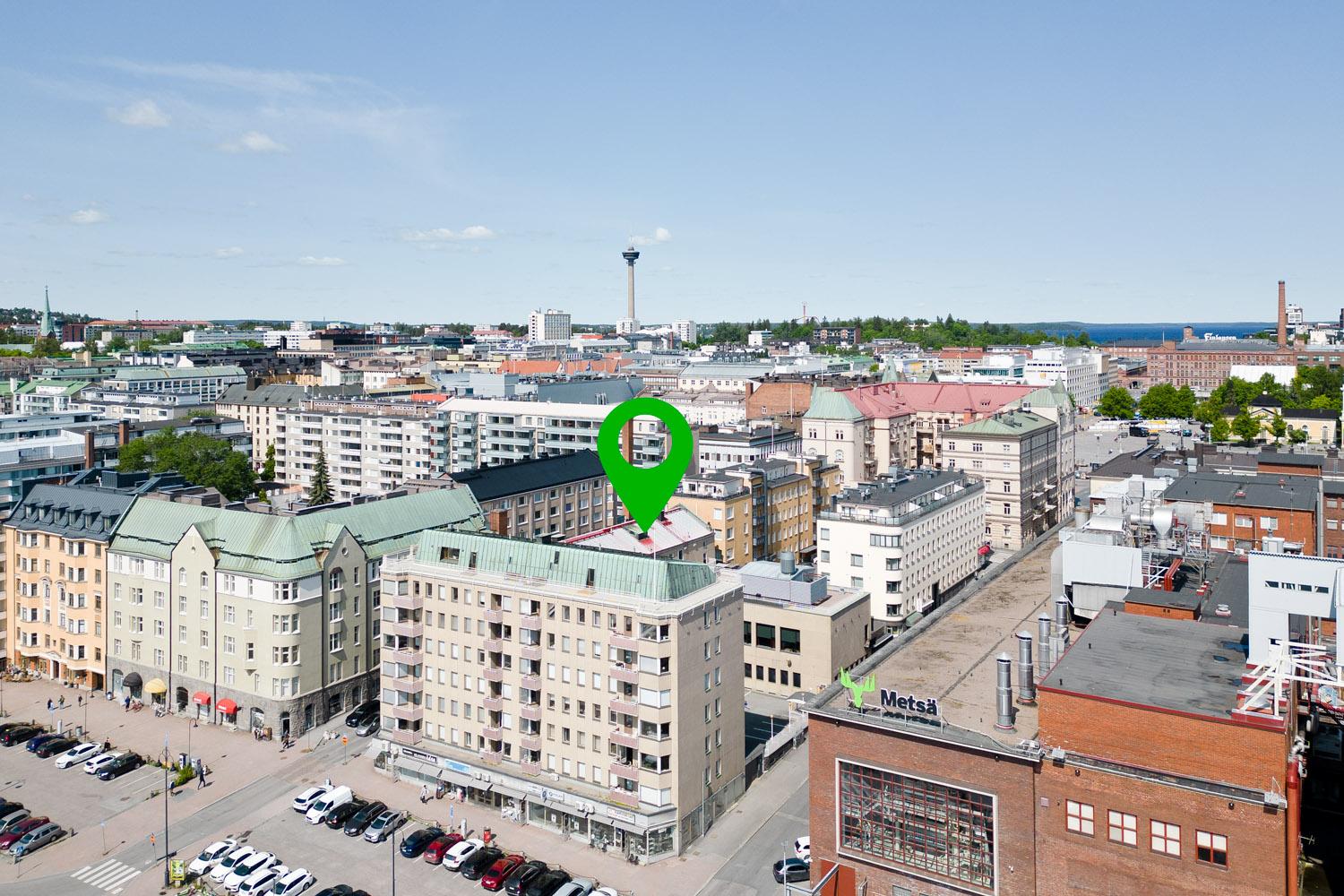 Kirkkokatu 10, Keskusta, Tampere