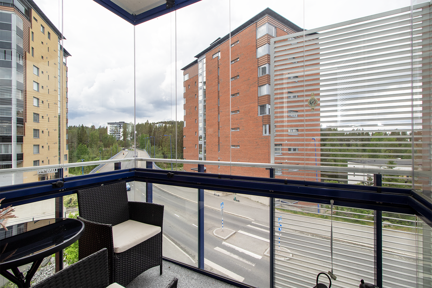 Parvekkeen näkymät