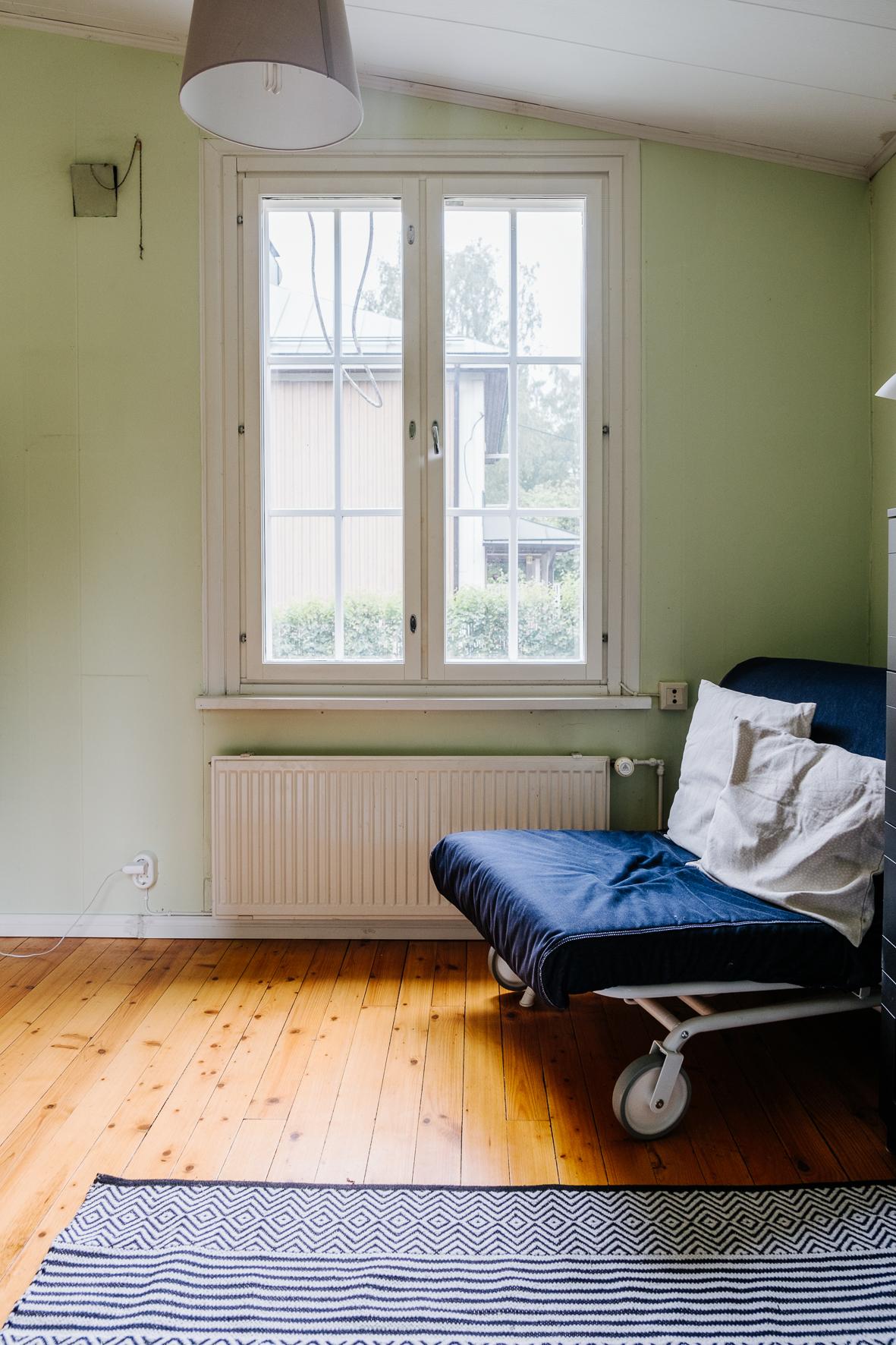 Sisääntulokerroksen makuuhuone