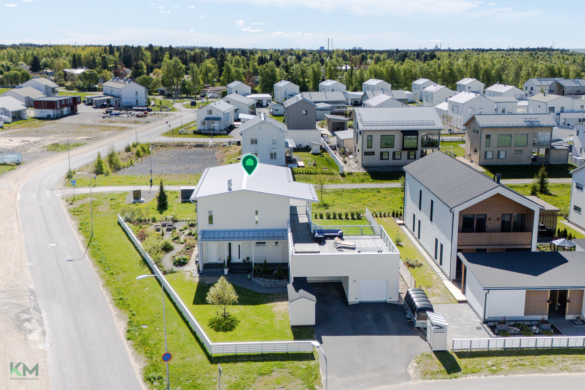 Purjelaivankaari 36, Pateniemenranta, Oulu